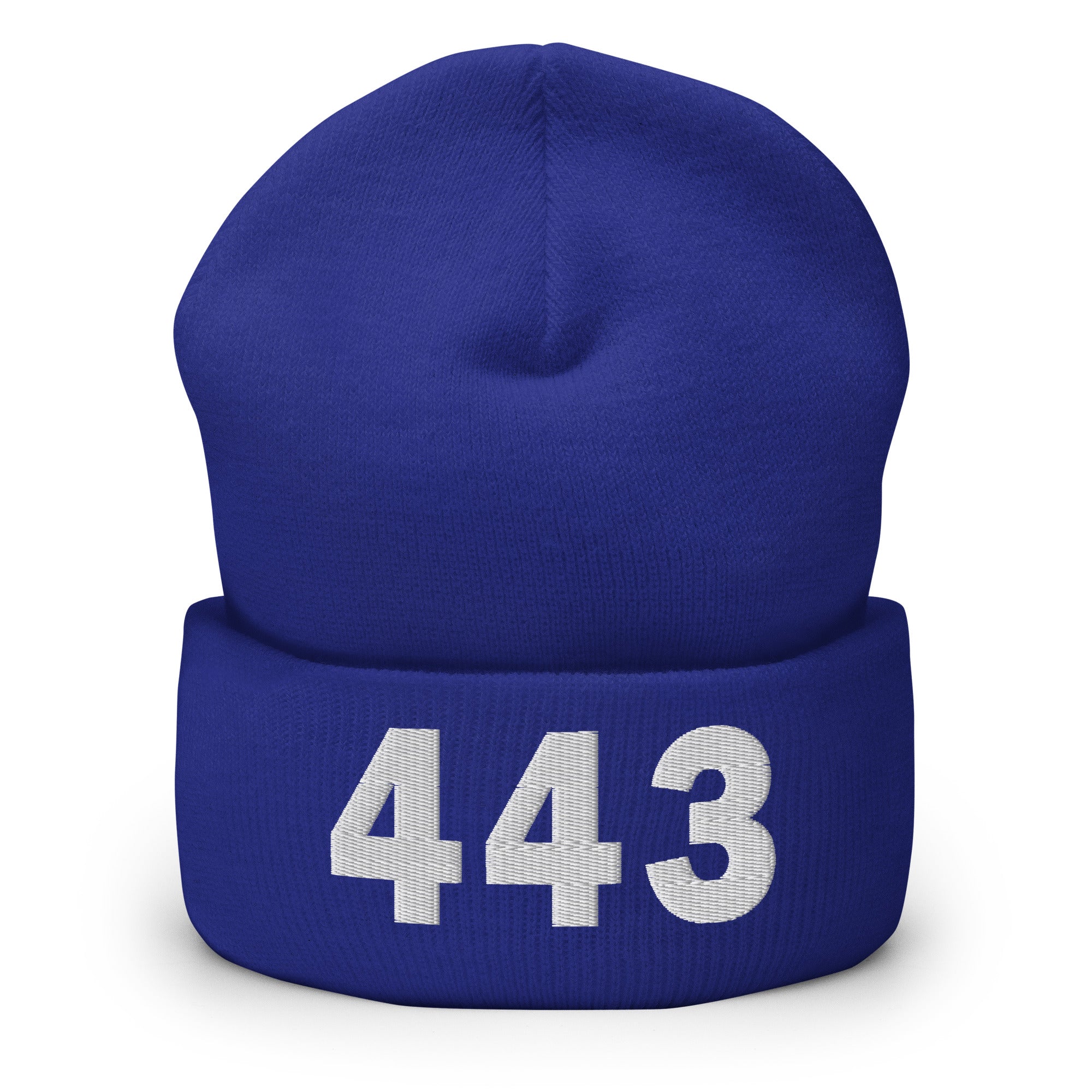 443 Area Code Cuffed Beanie