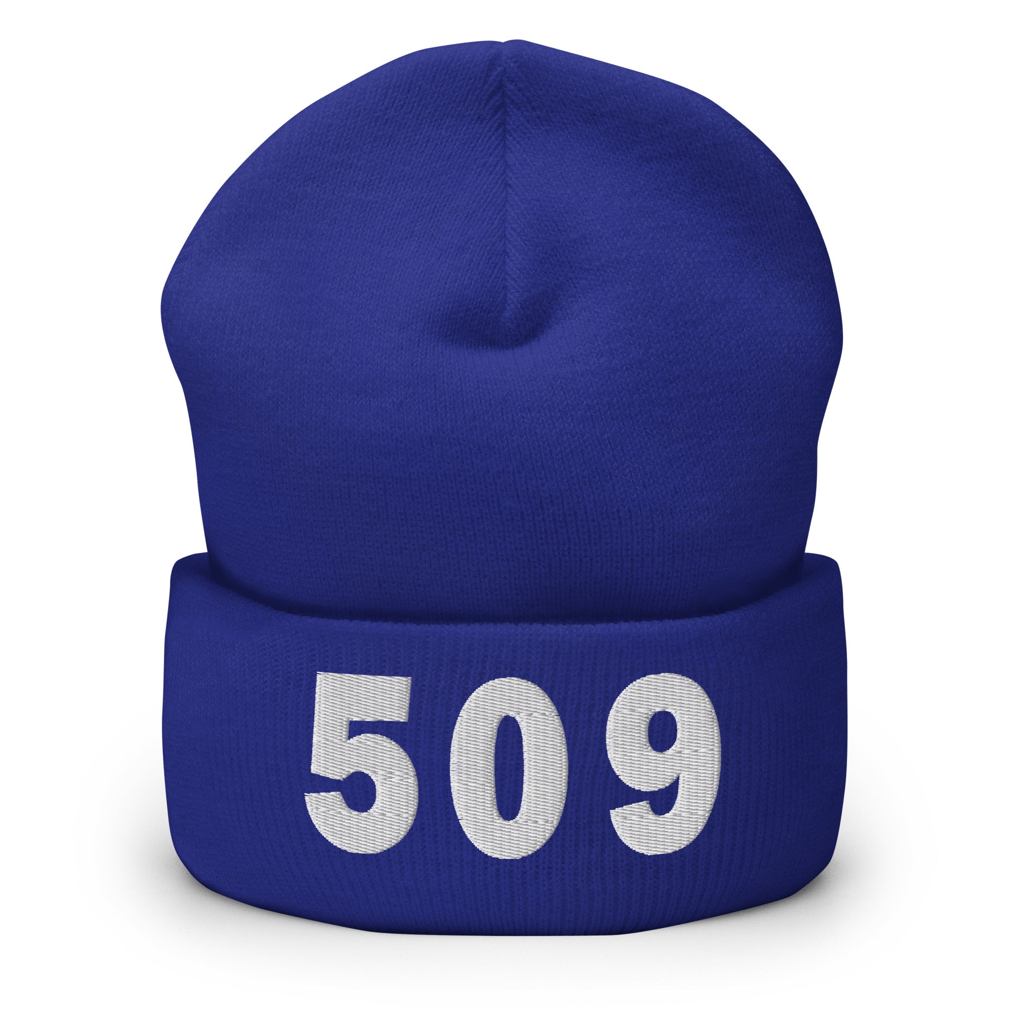 509 Area Code Cuffed Beanie