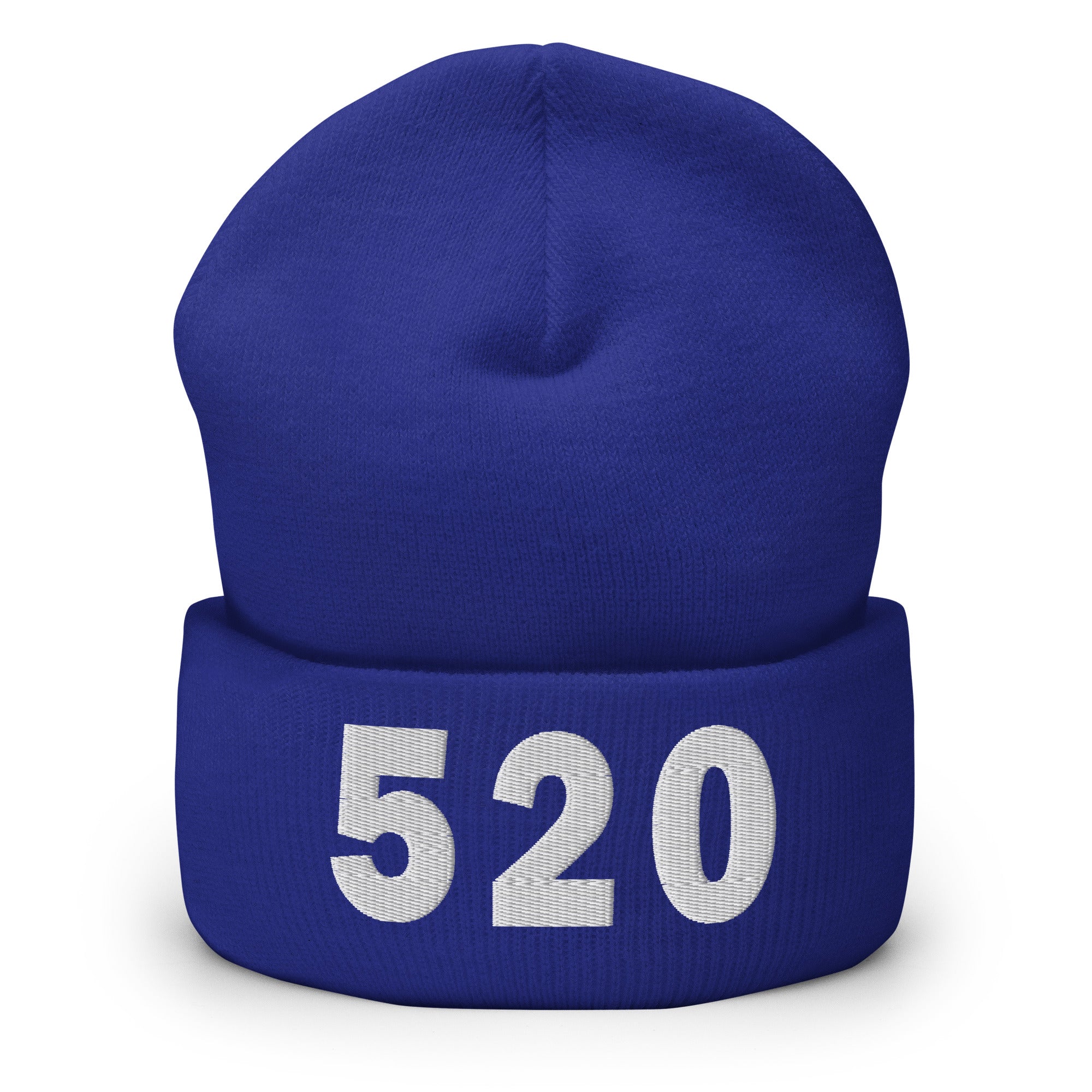 520 Area Code Cuffed Beanie