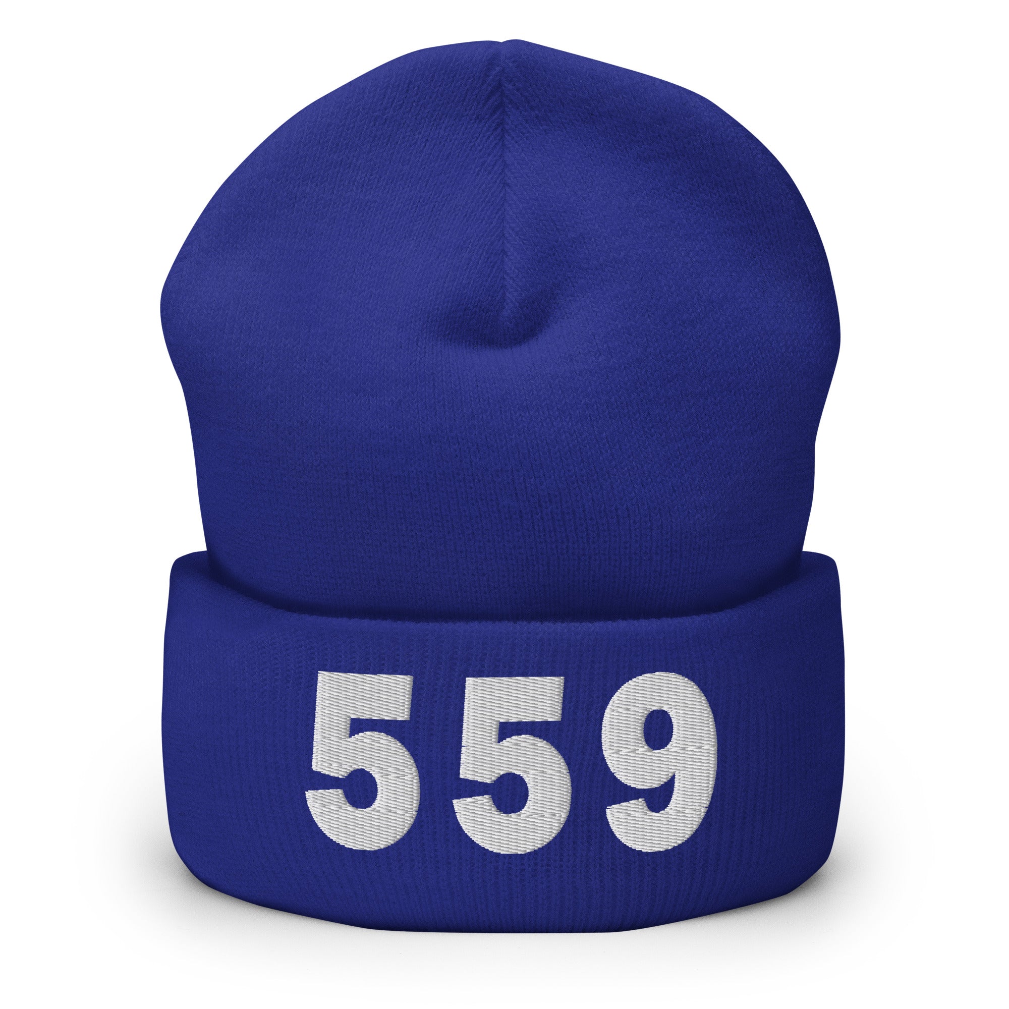 559 Area Code Cuffed Beanie