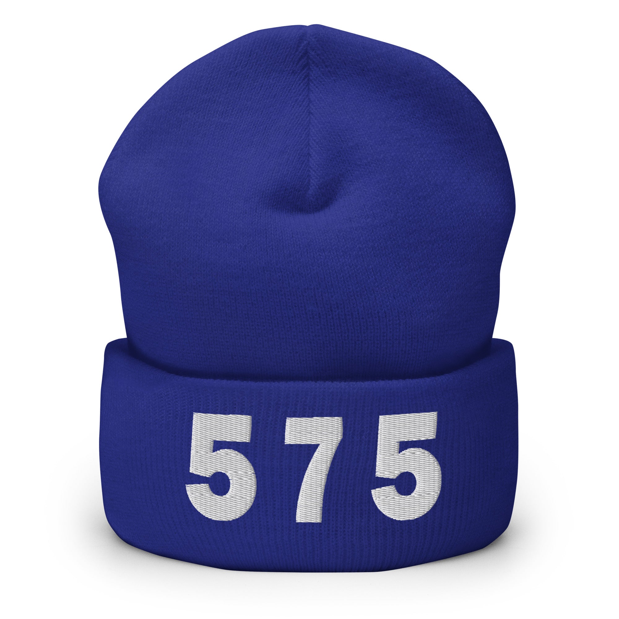 575 Area Code Cuffed Beanie