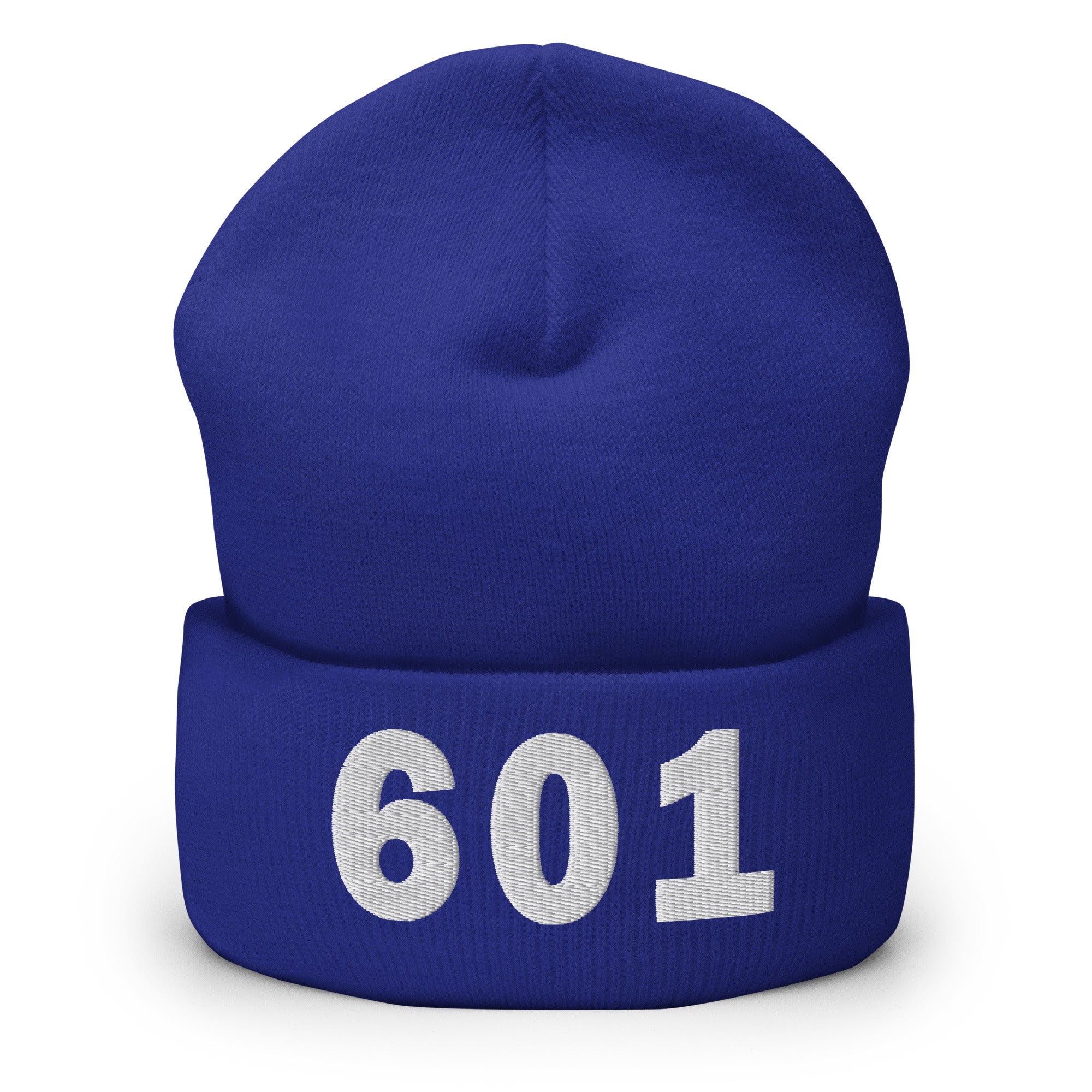 601 Area Code Cuffed Beanie