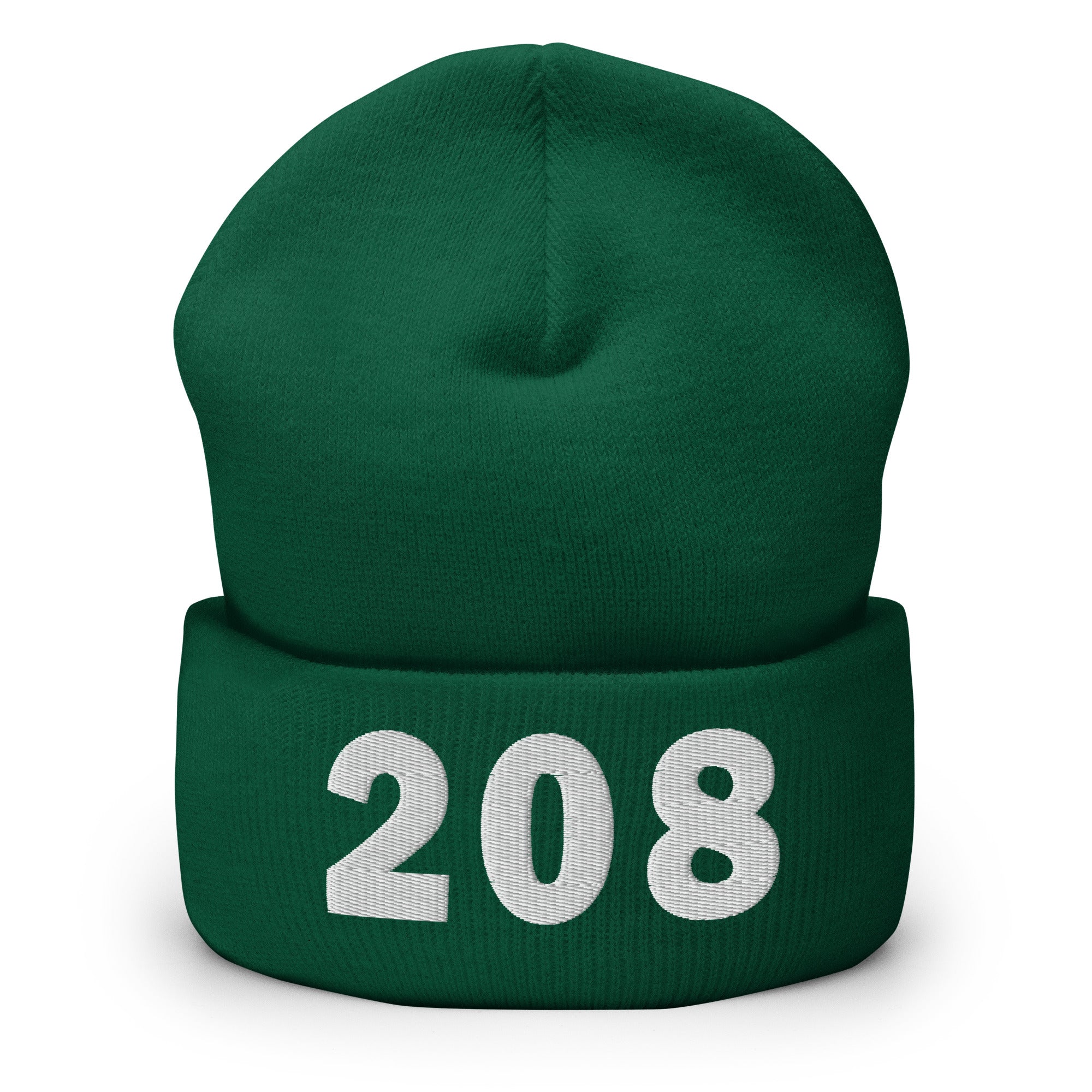 208 Area Code Cuffed Beanie