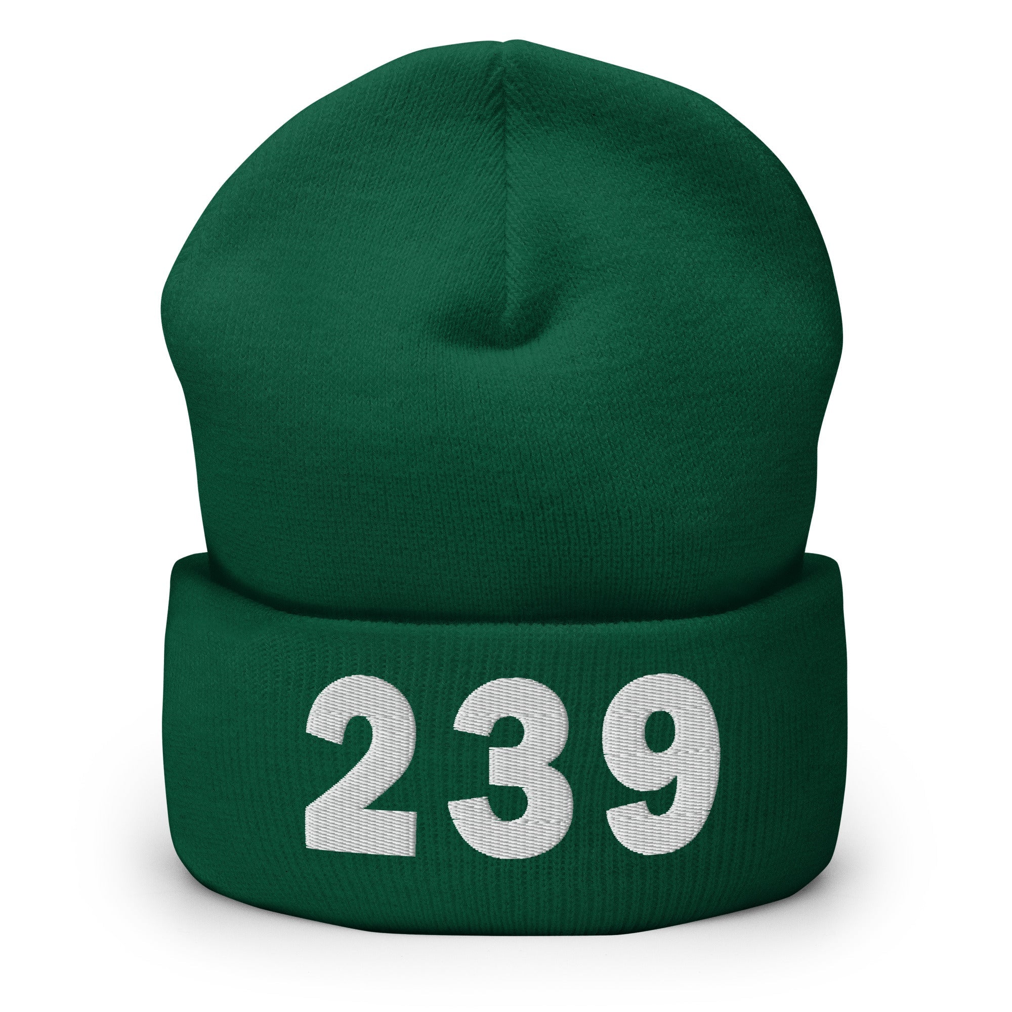 239 Area Code Cuffed Beanie