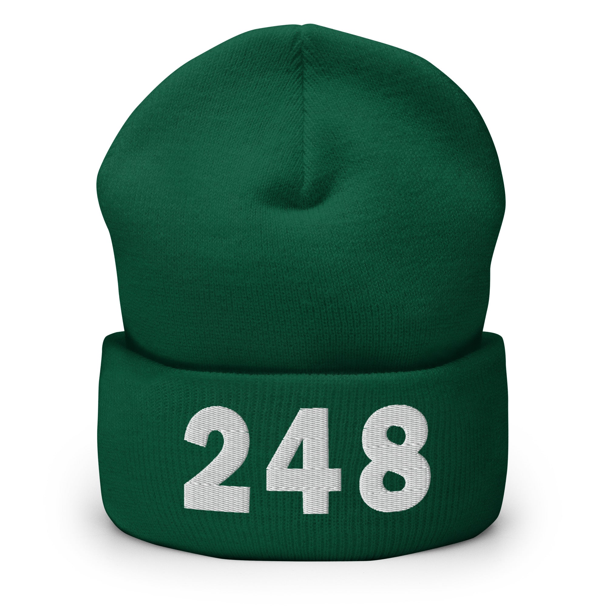 248 Area Code Cuffed Beanie