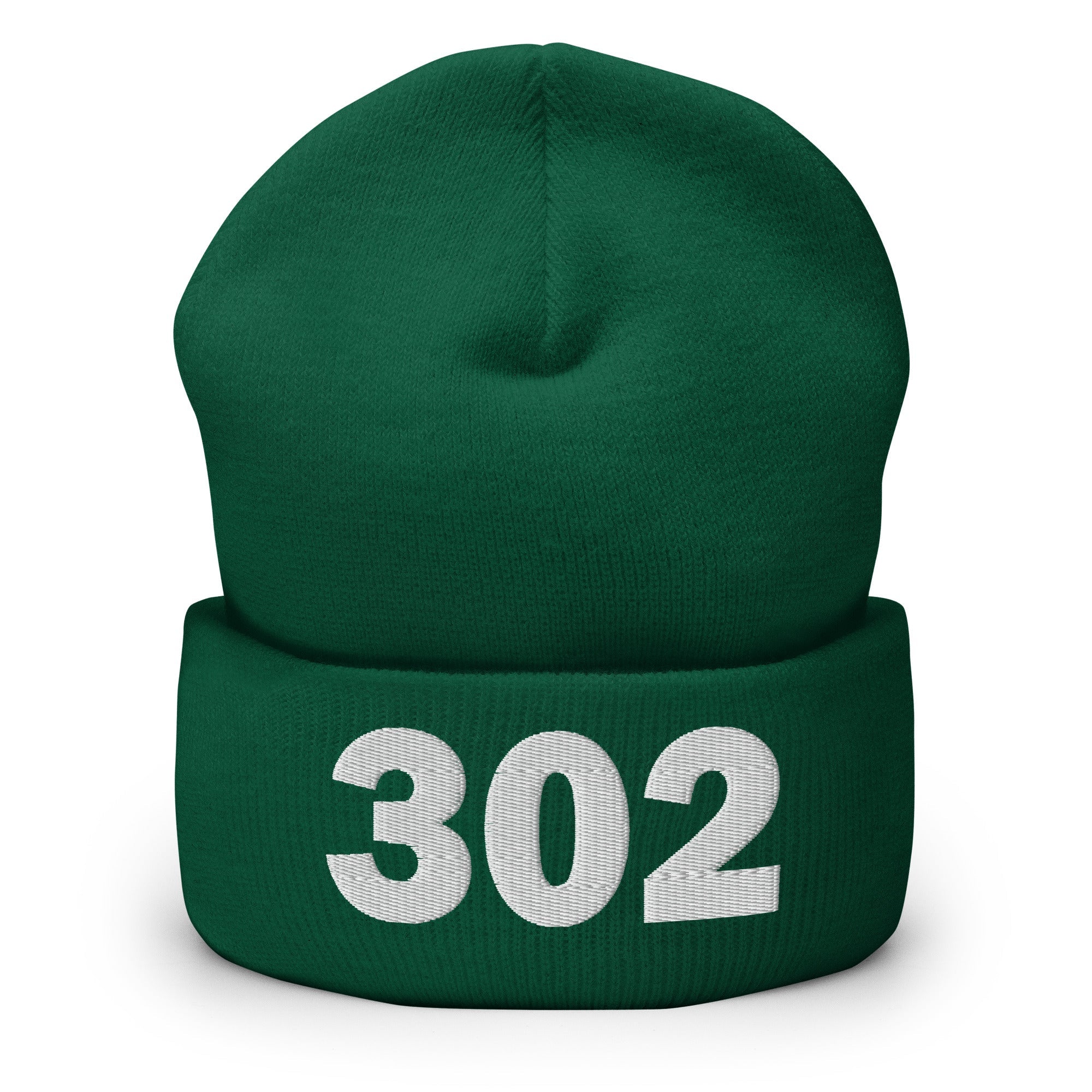 302 Area Code Cuffed Beanie