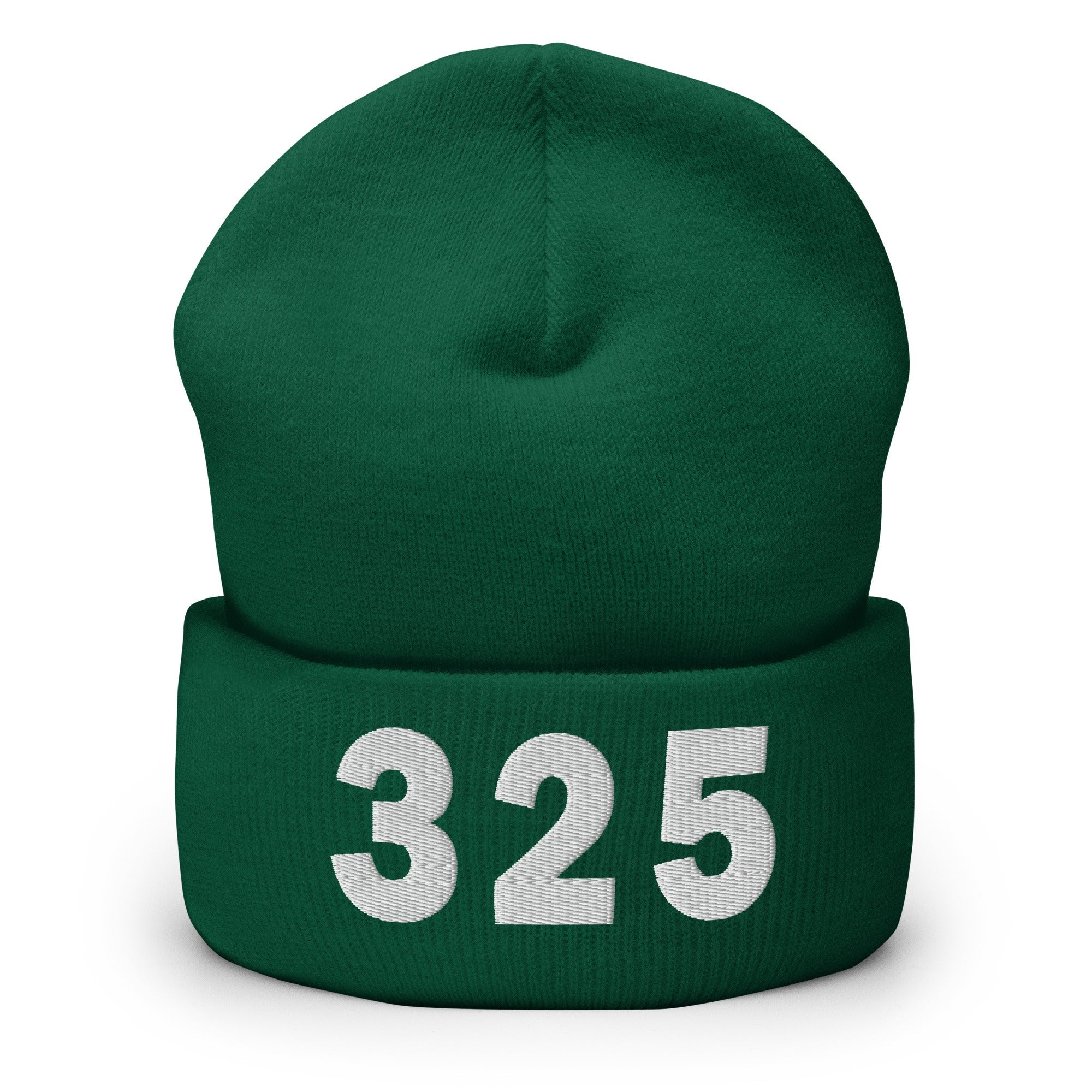 325 Area Code Cuffed Beanie