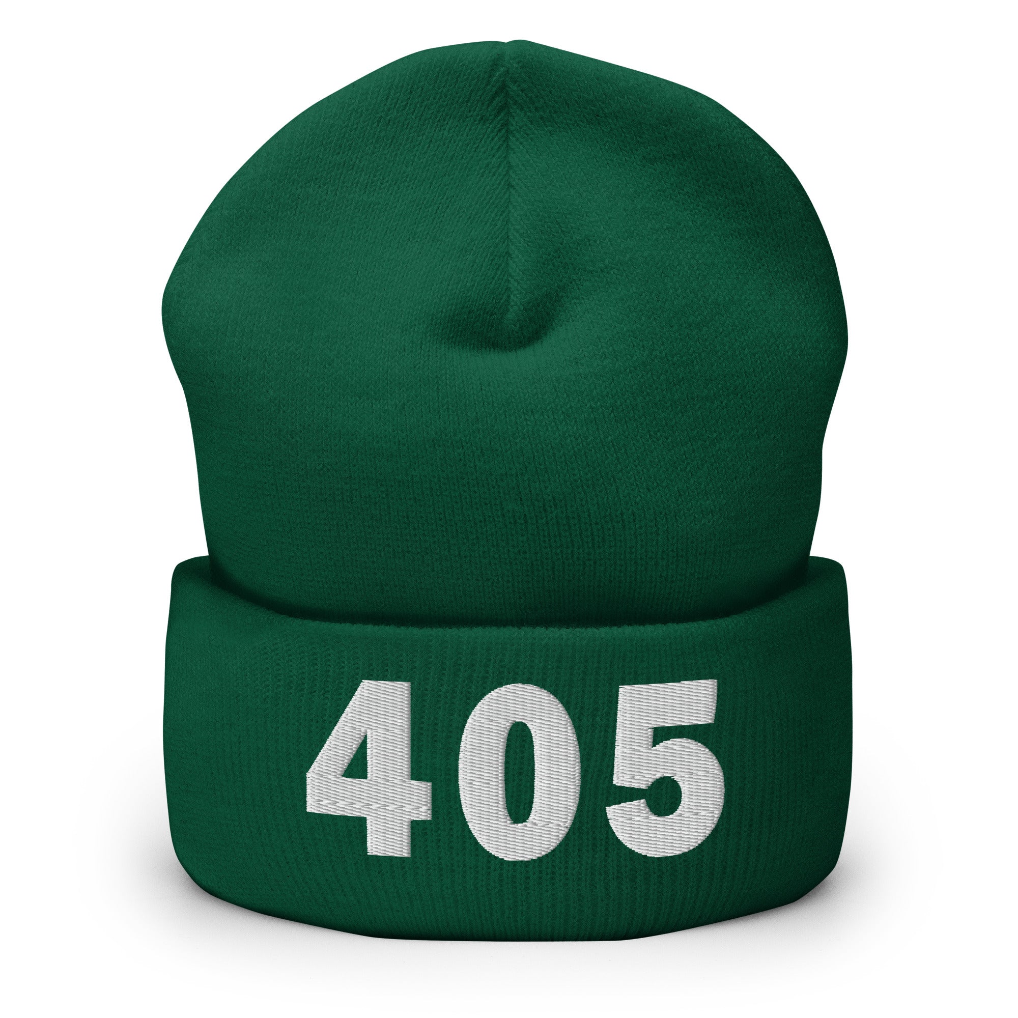 405 Area Code Cuffed Beanie