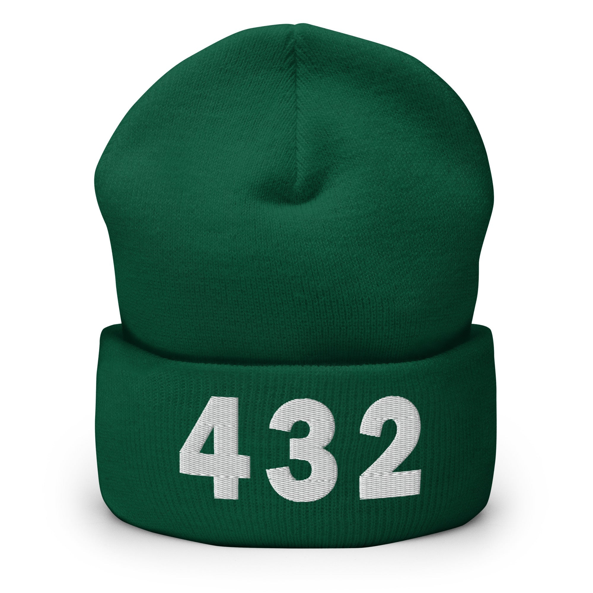 432 Area Code Cuffed Beanie