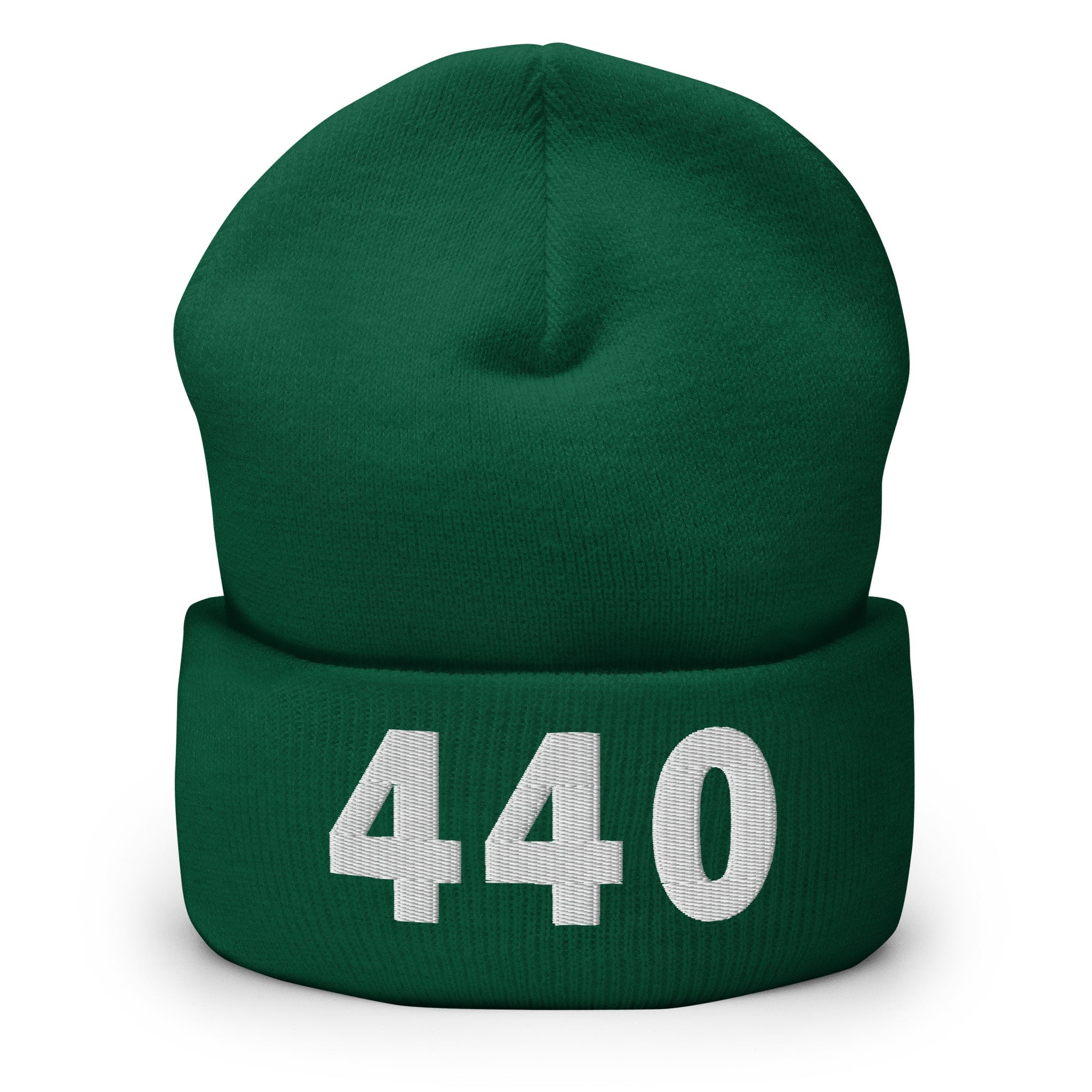 440 Area Code Cuffed Beanie
