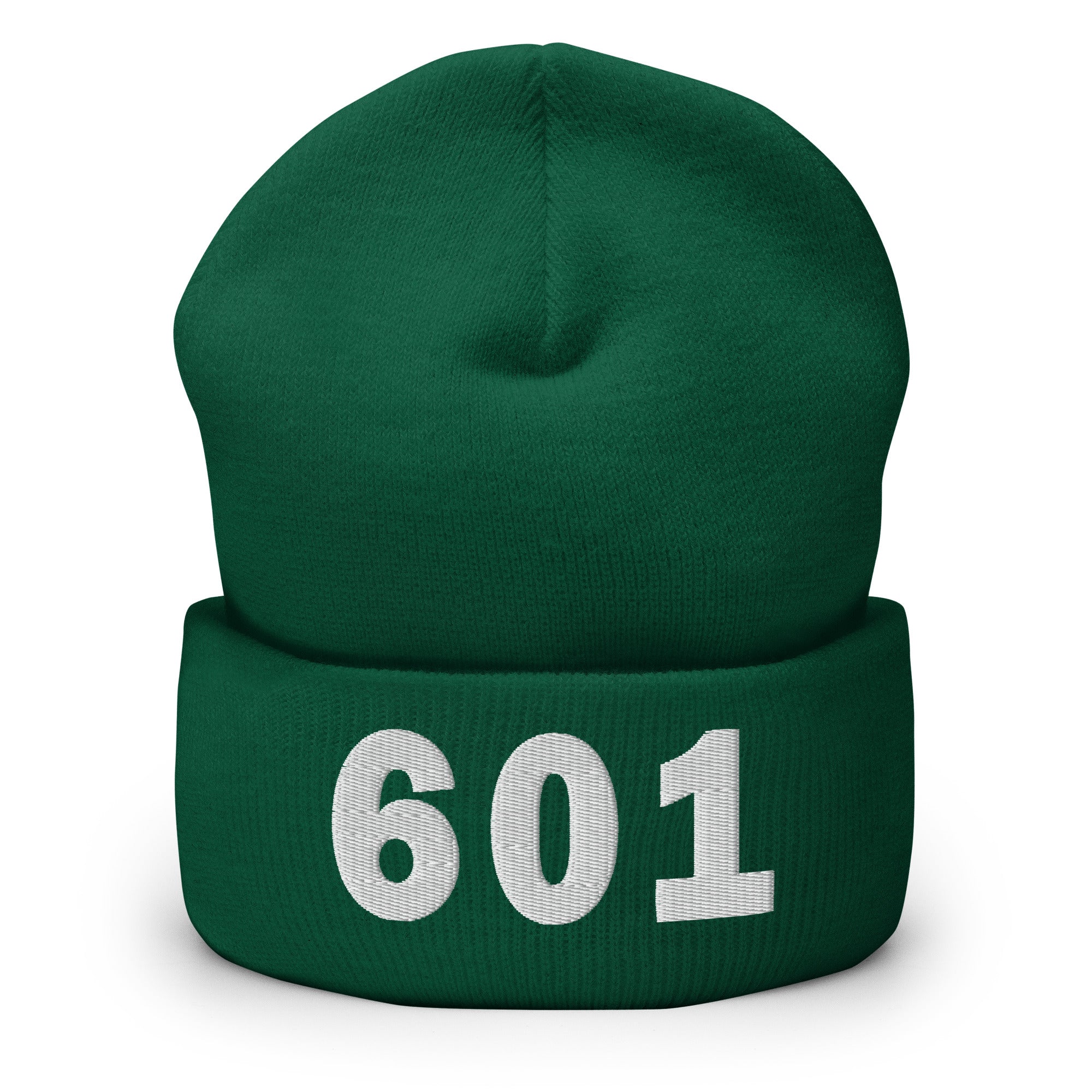 601 Area Code Cuffed Beanie