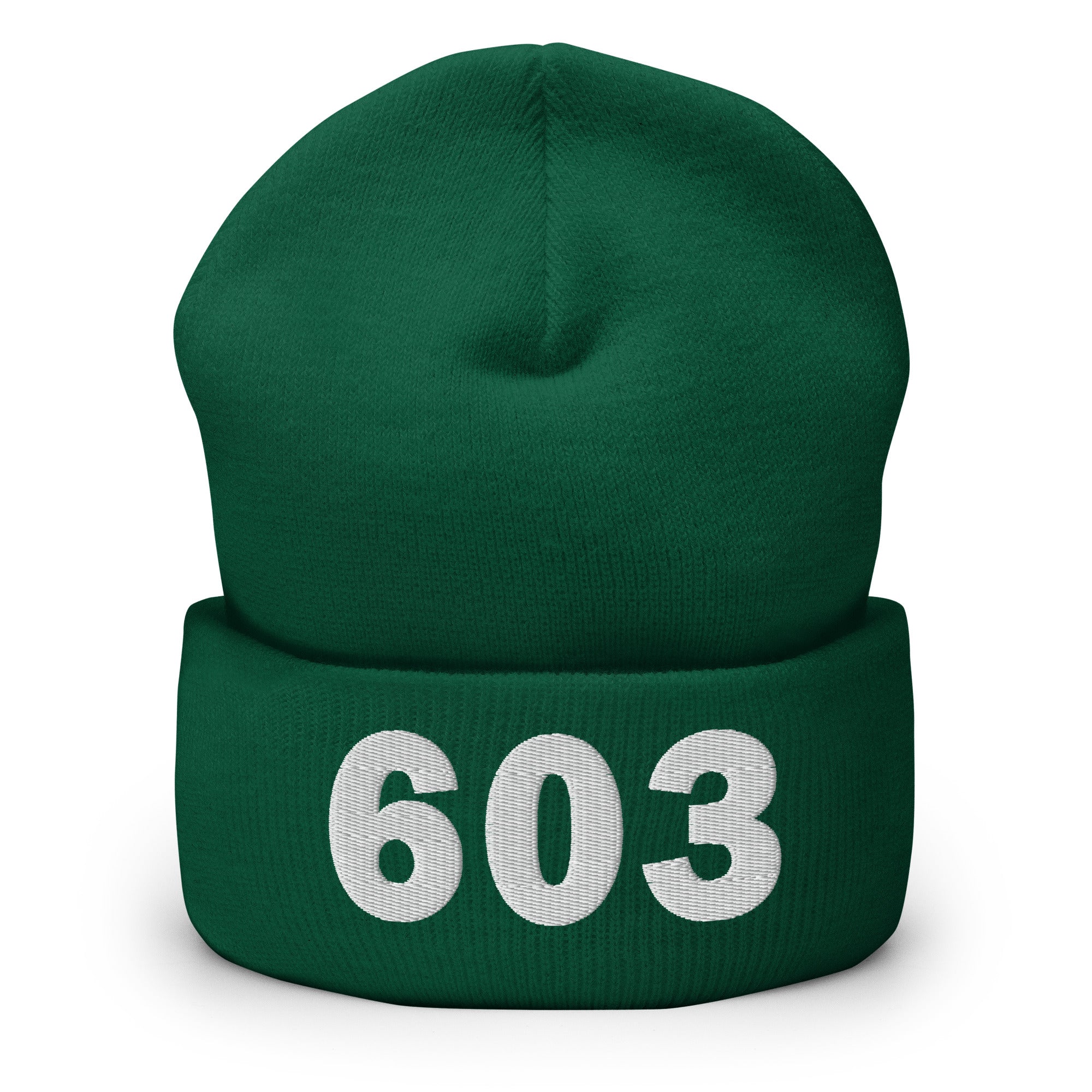 603 Area Code Cuffed Beanie