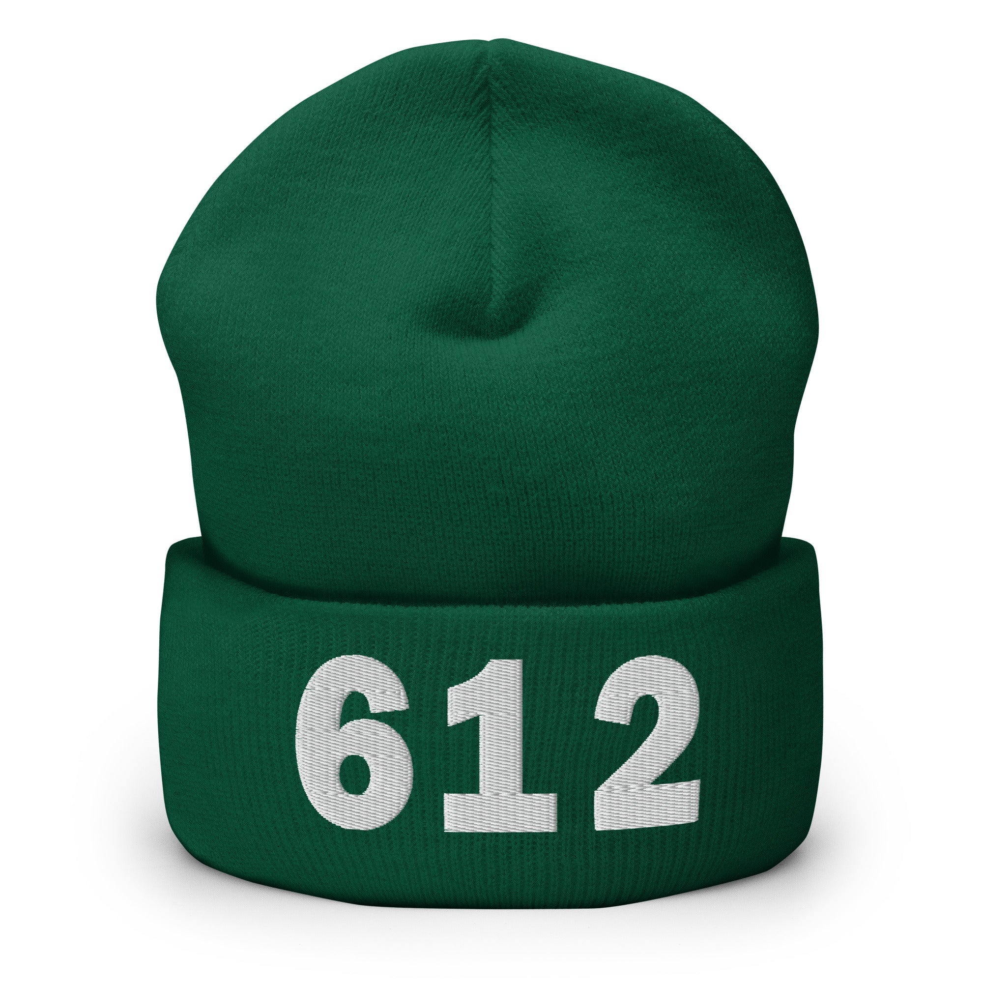 612 Area Code Cuffed Beanie