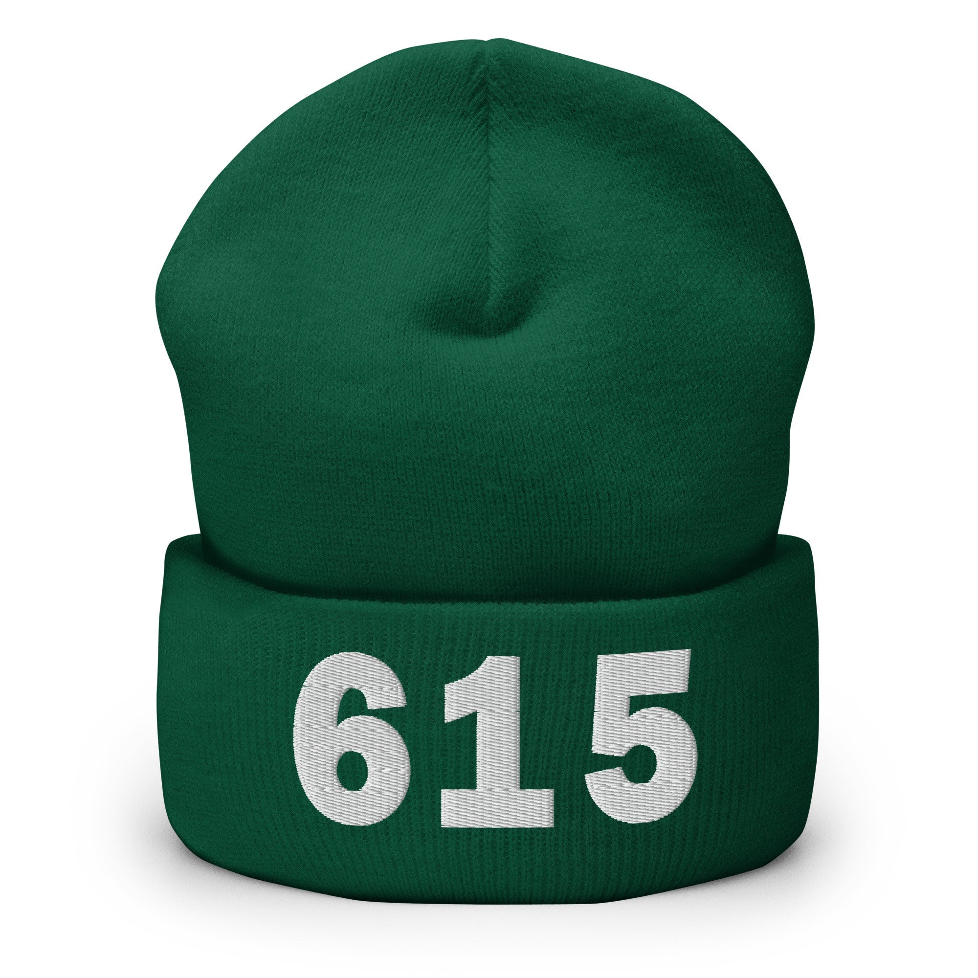 615 Area Code Cuffed Beanie