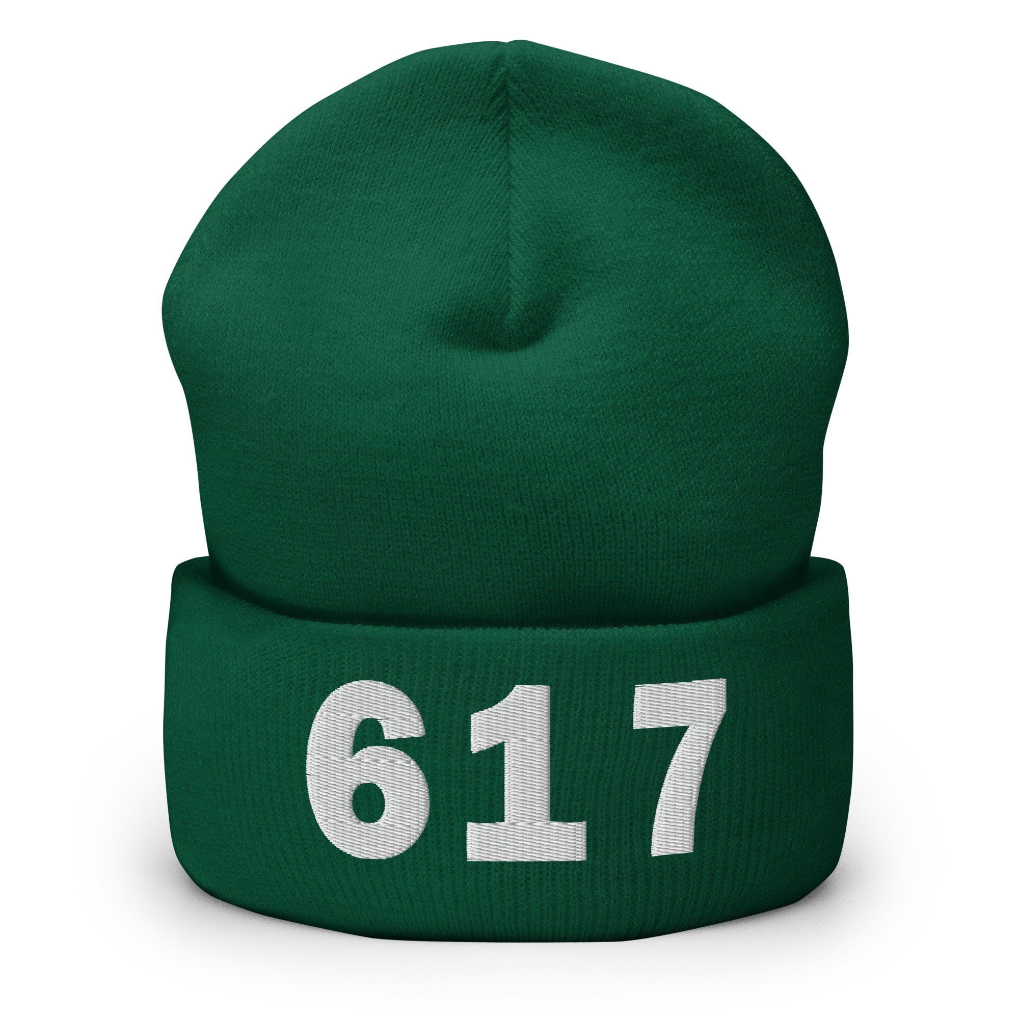 617 Area Code Cuffed Beanie