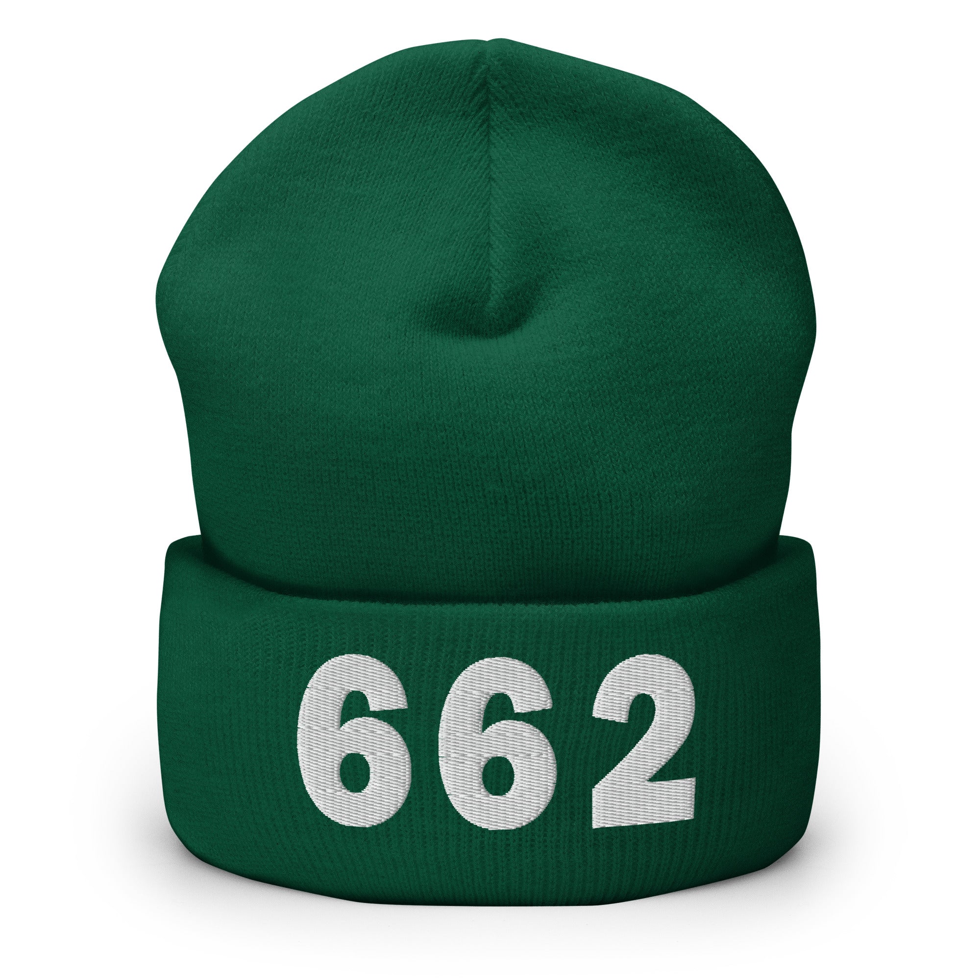 662 Area Code Cuffed Beanie