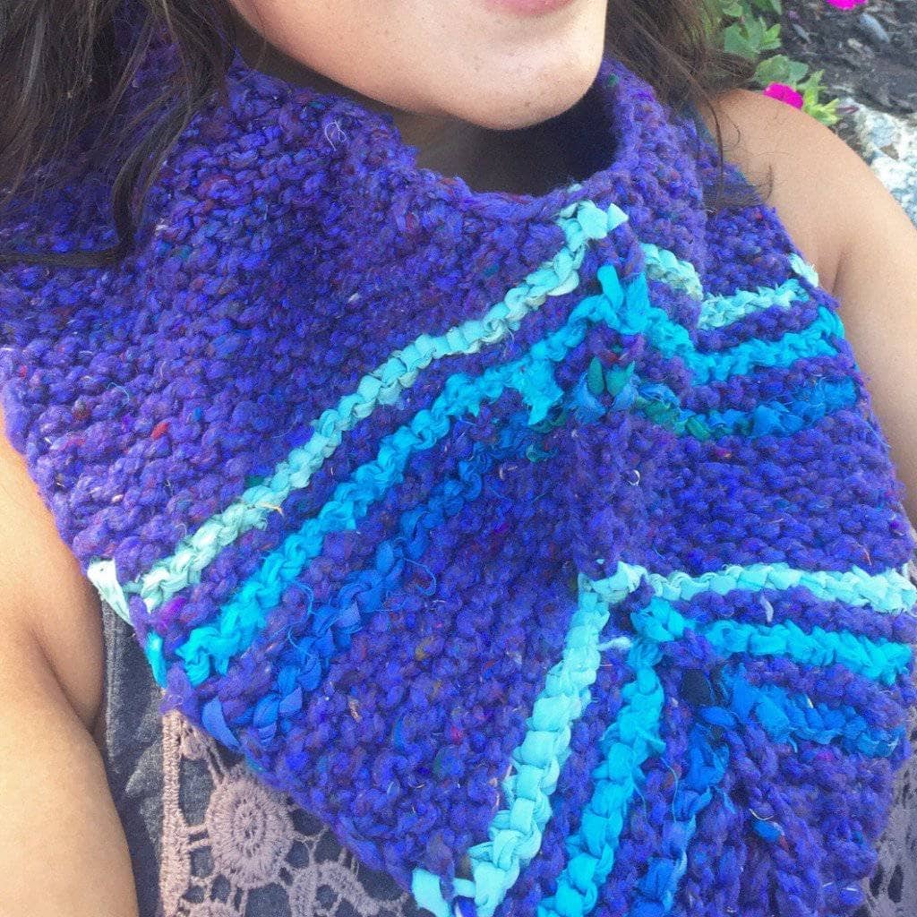 Darn Good Handkerchief Cowl Knit Kit