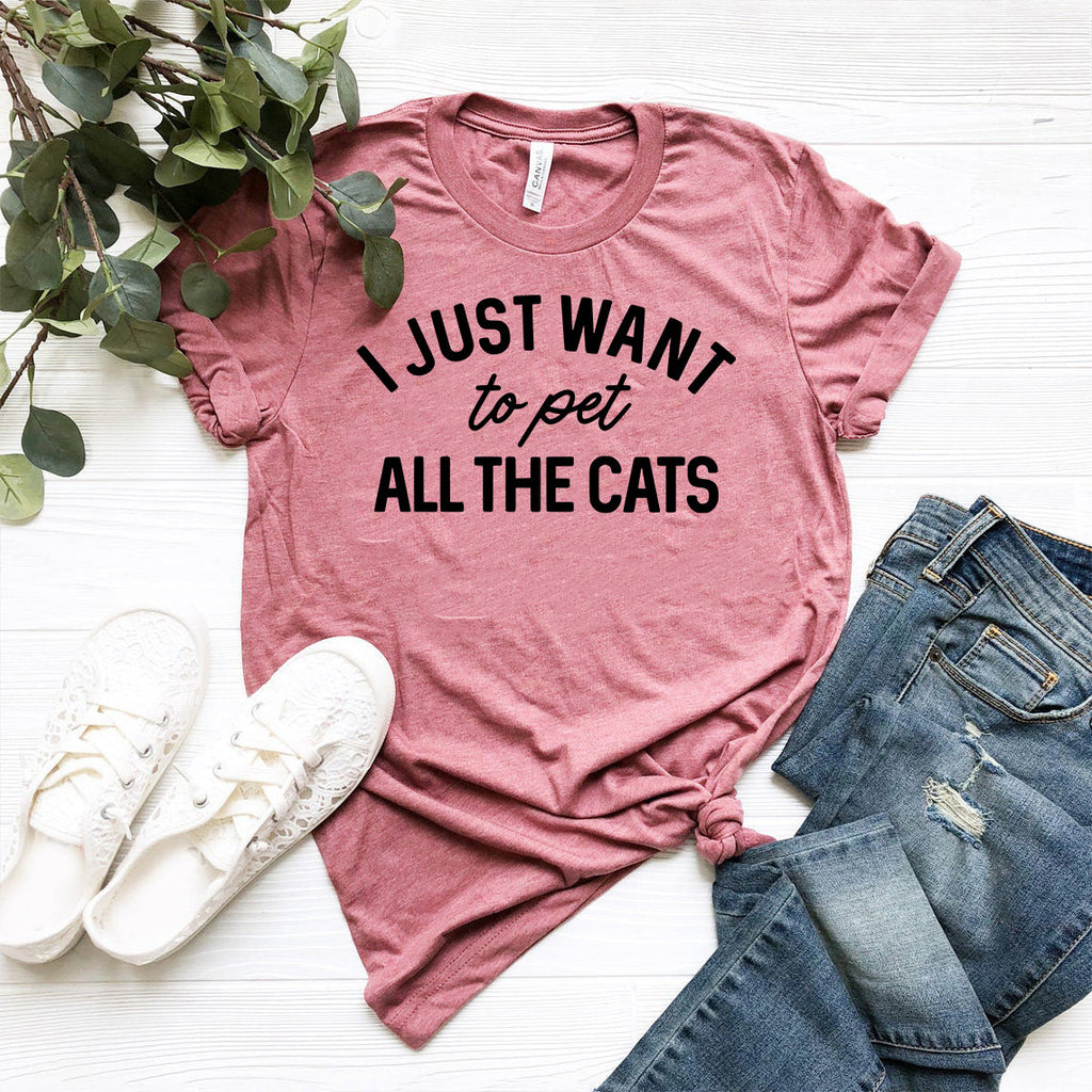 DT1344 I Just Want To Pet All The Cat