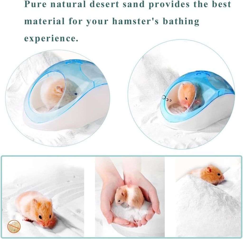 Hamster Bath Sand Dust Free Desert Small Pet Litter Chinchilla Gerbil 3lb