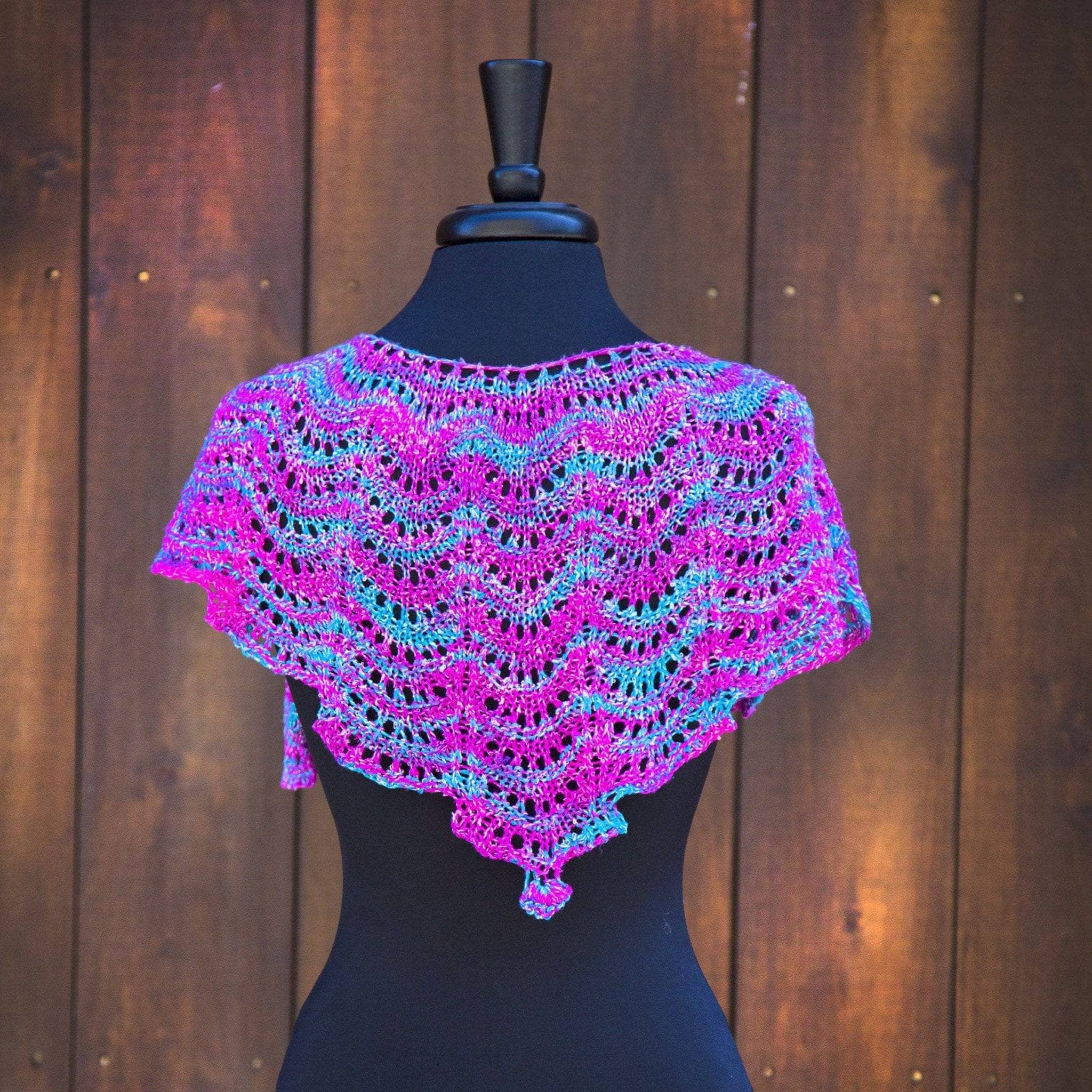 Fan Shell Shawlette Kit