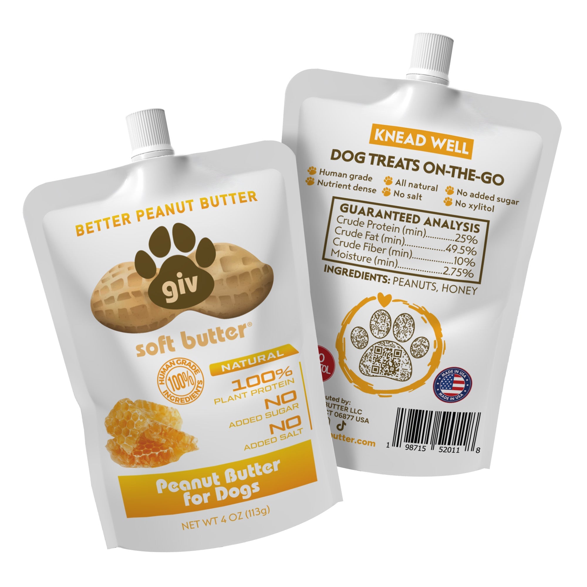 Dog Peanut Butter 4oz (12 Count)