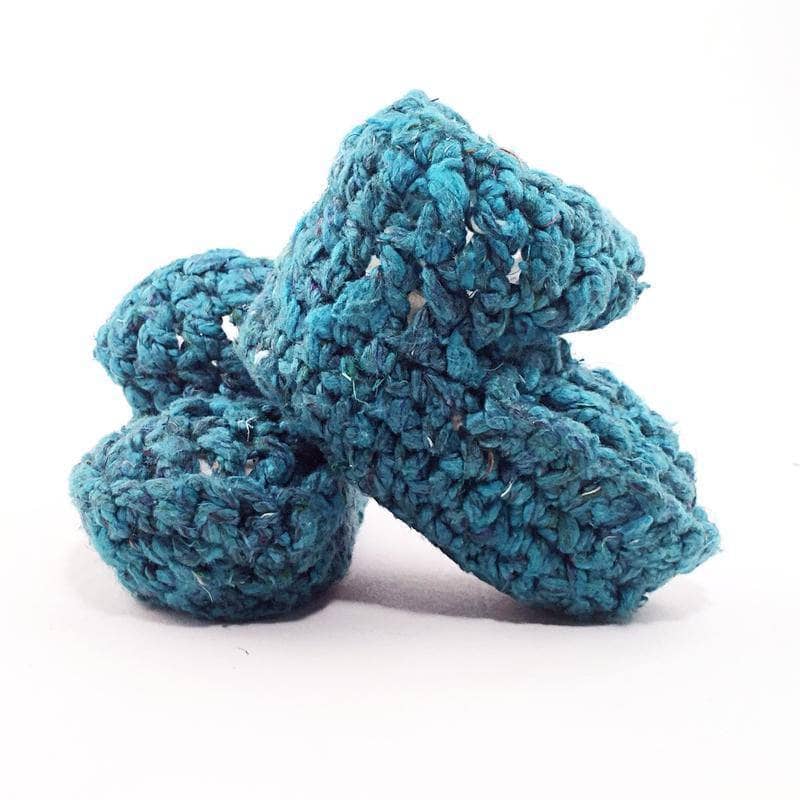 Hugs Baby Booties Knit & Crochet Kit