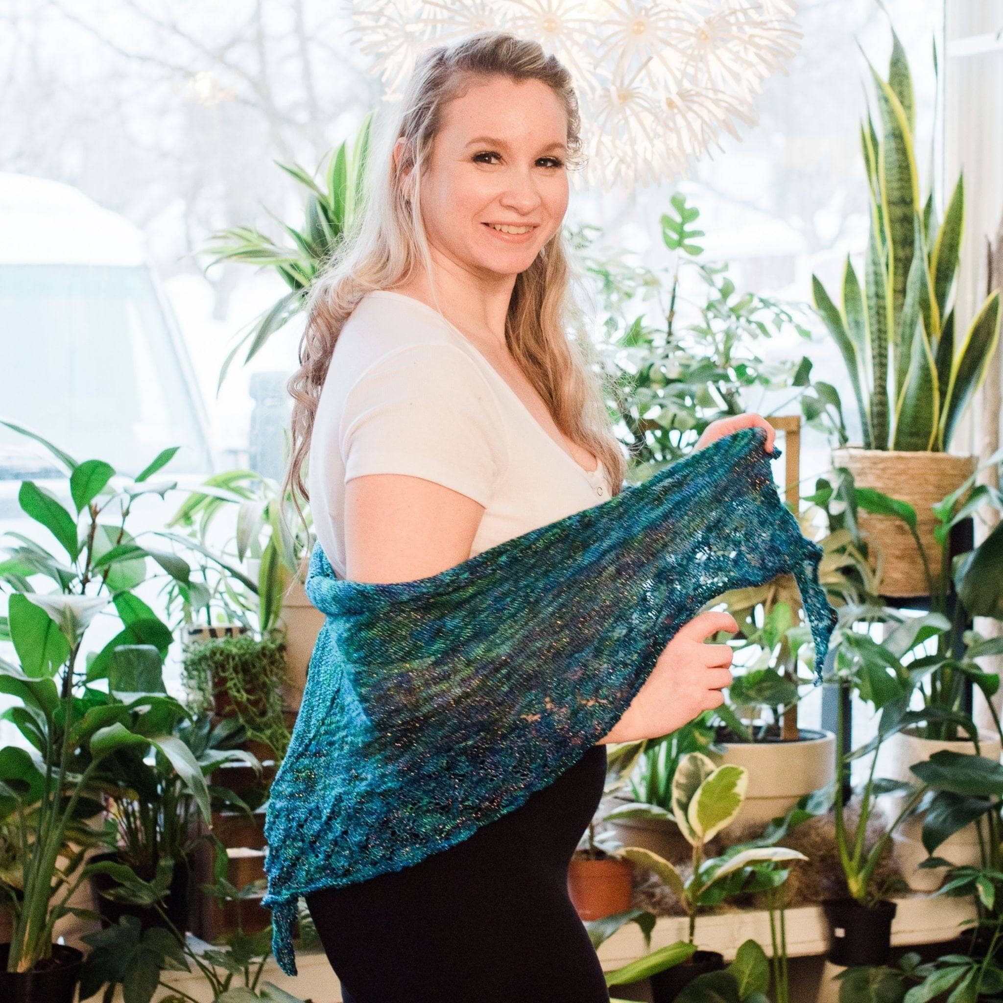 Lace Weight Silk Shawl Kit