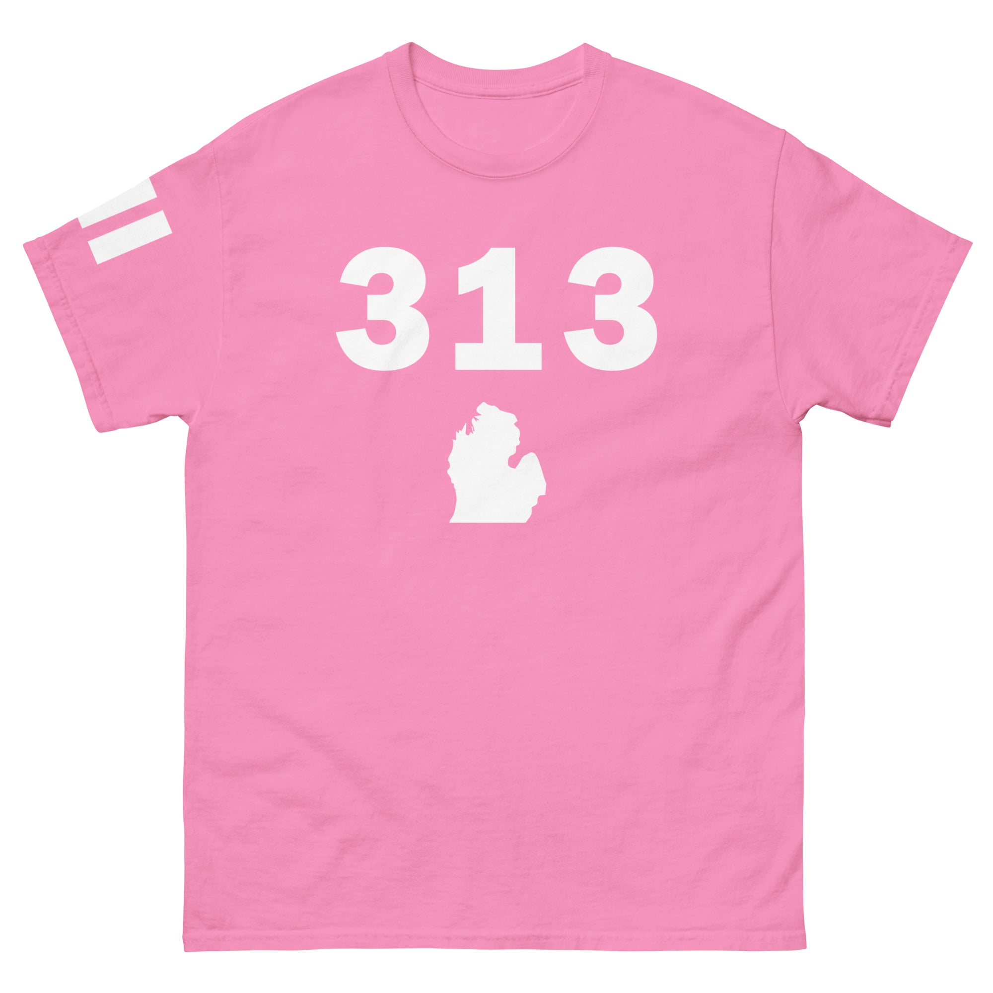 313 Area Code Men's Classic T Shirt