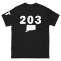 203 Area Code Men's Classic T Shirt