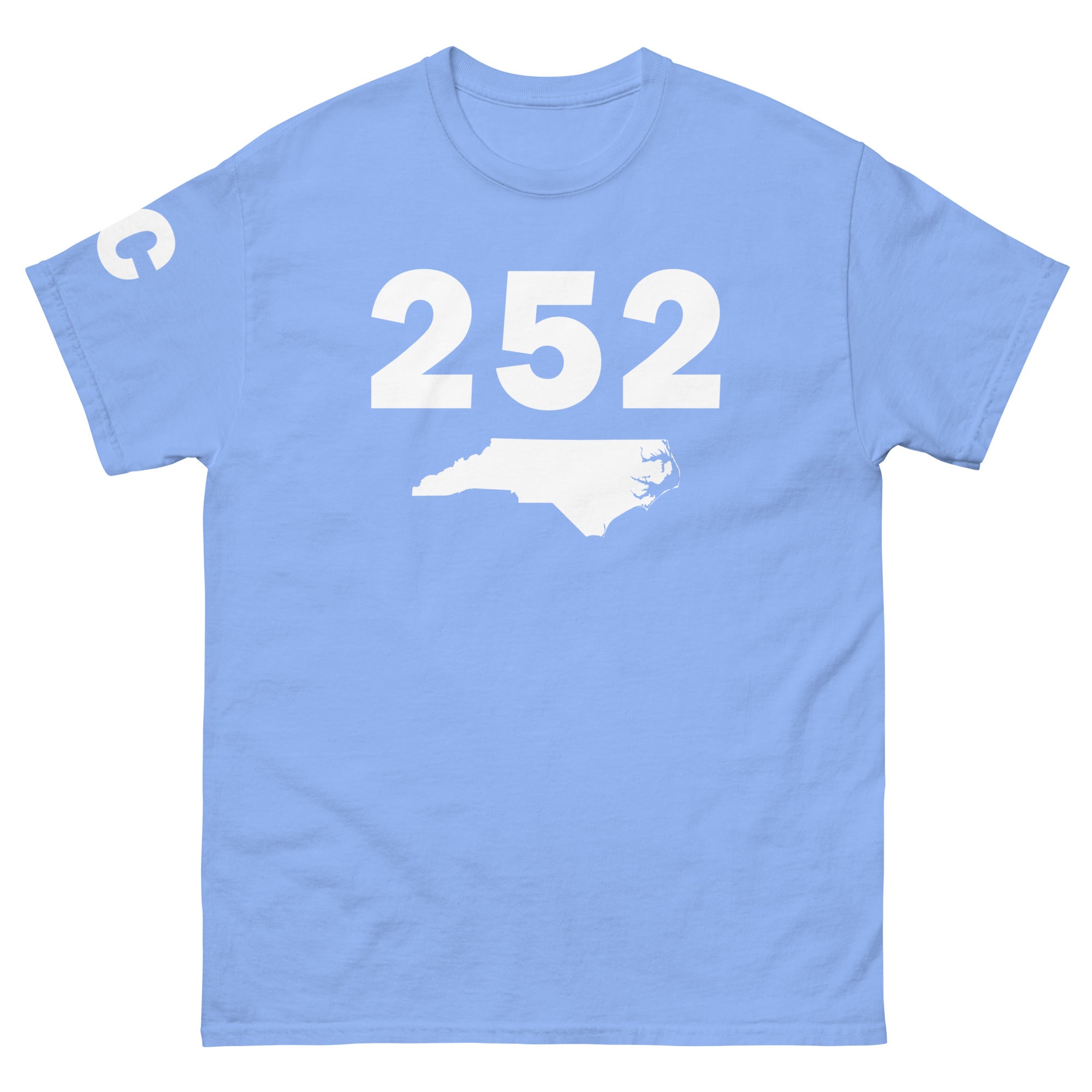 252 Area Code Men's Classic T Shirt