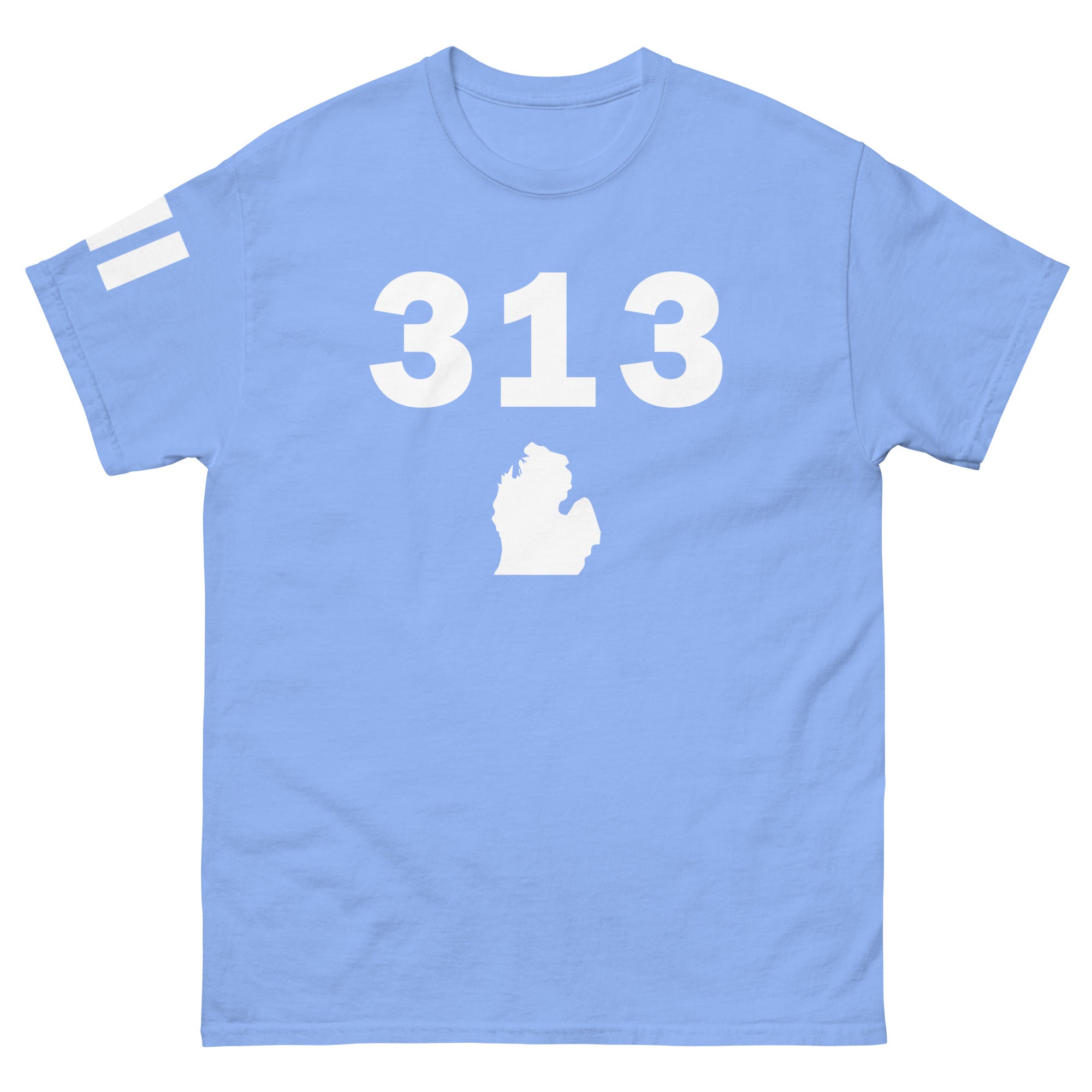 313 Area Code Men's Classic T Shirt