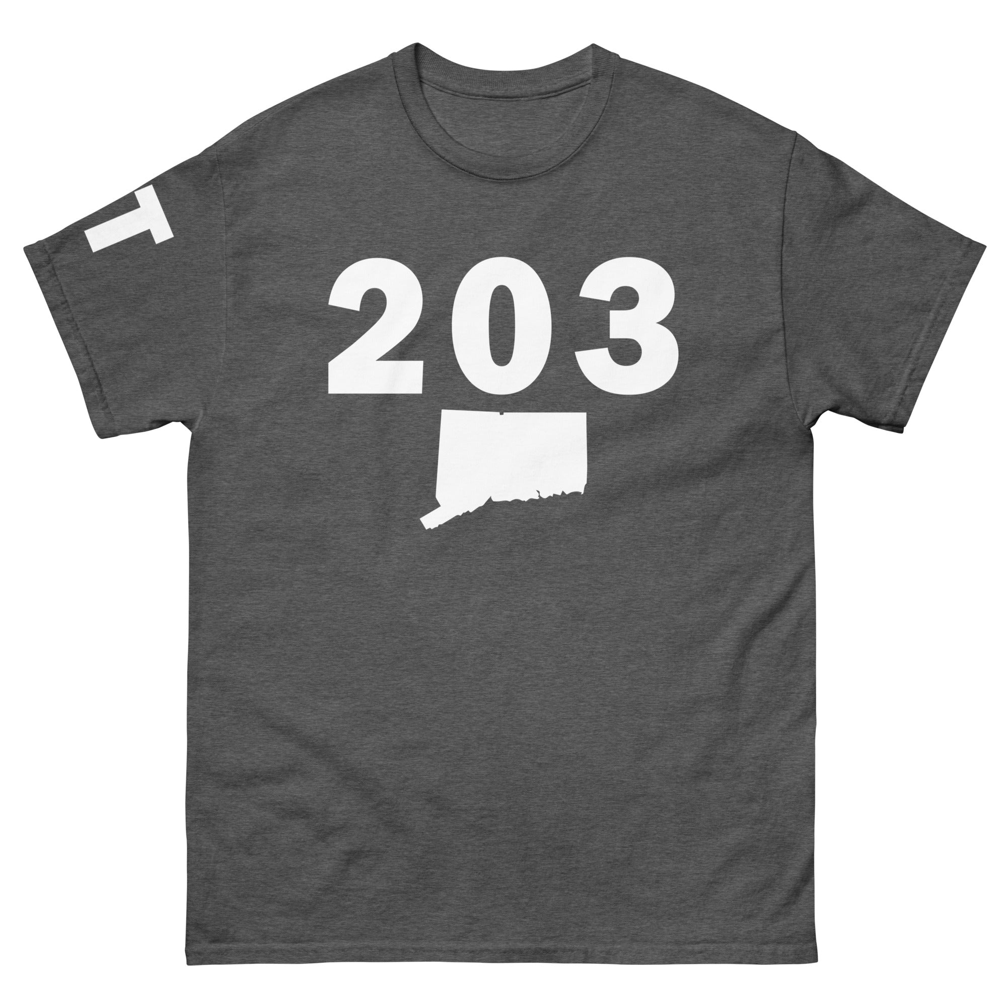 203 Area Code Men's Classic T Shirt