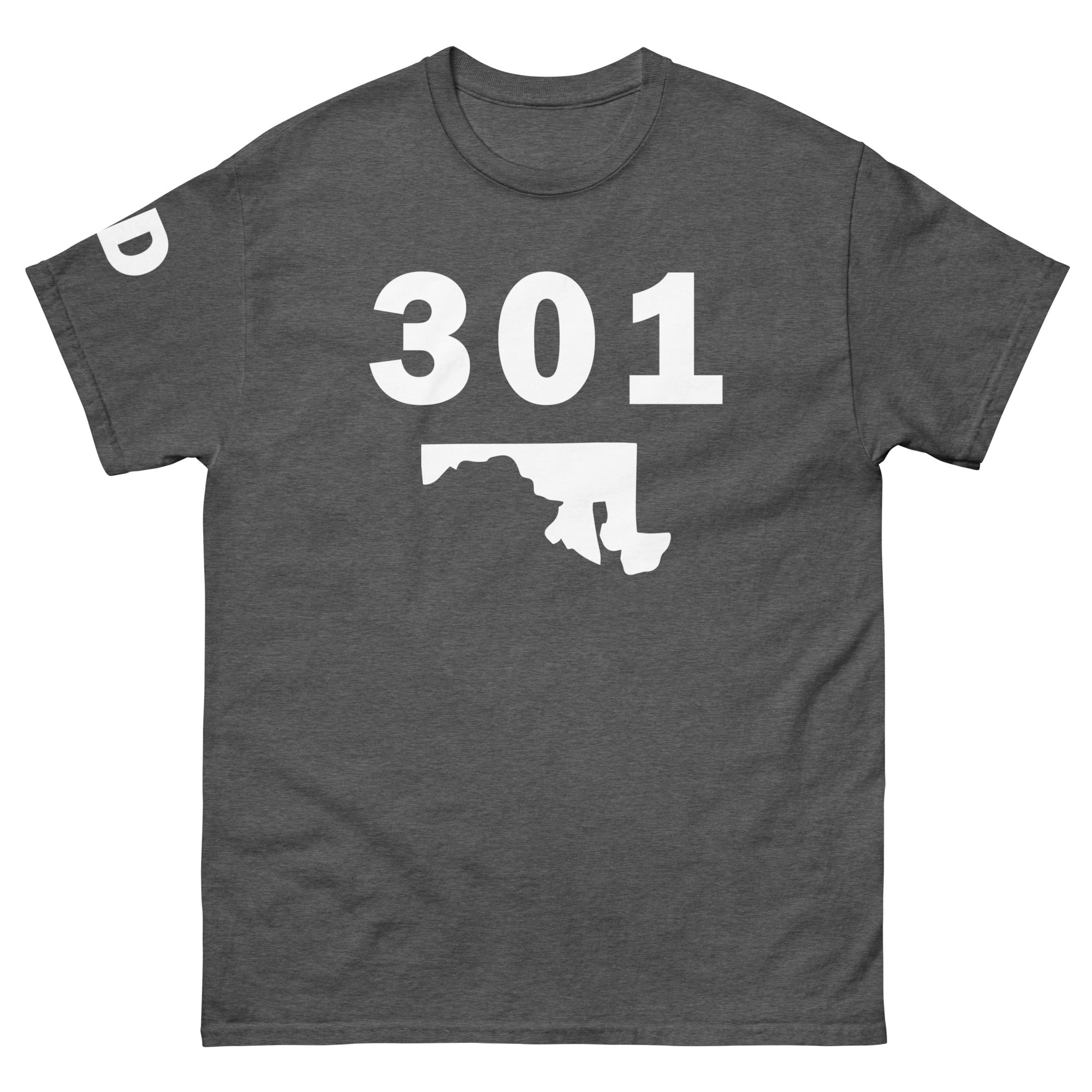 301 Area Code Men's Classic T Shirt