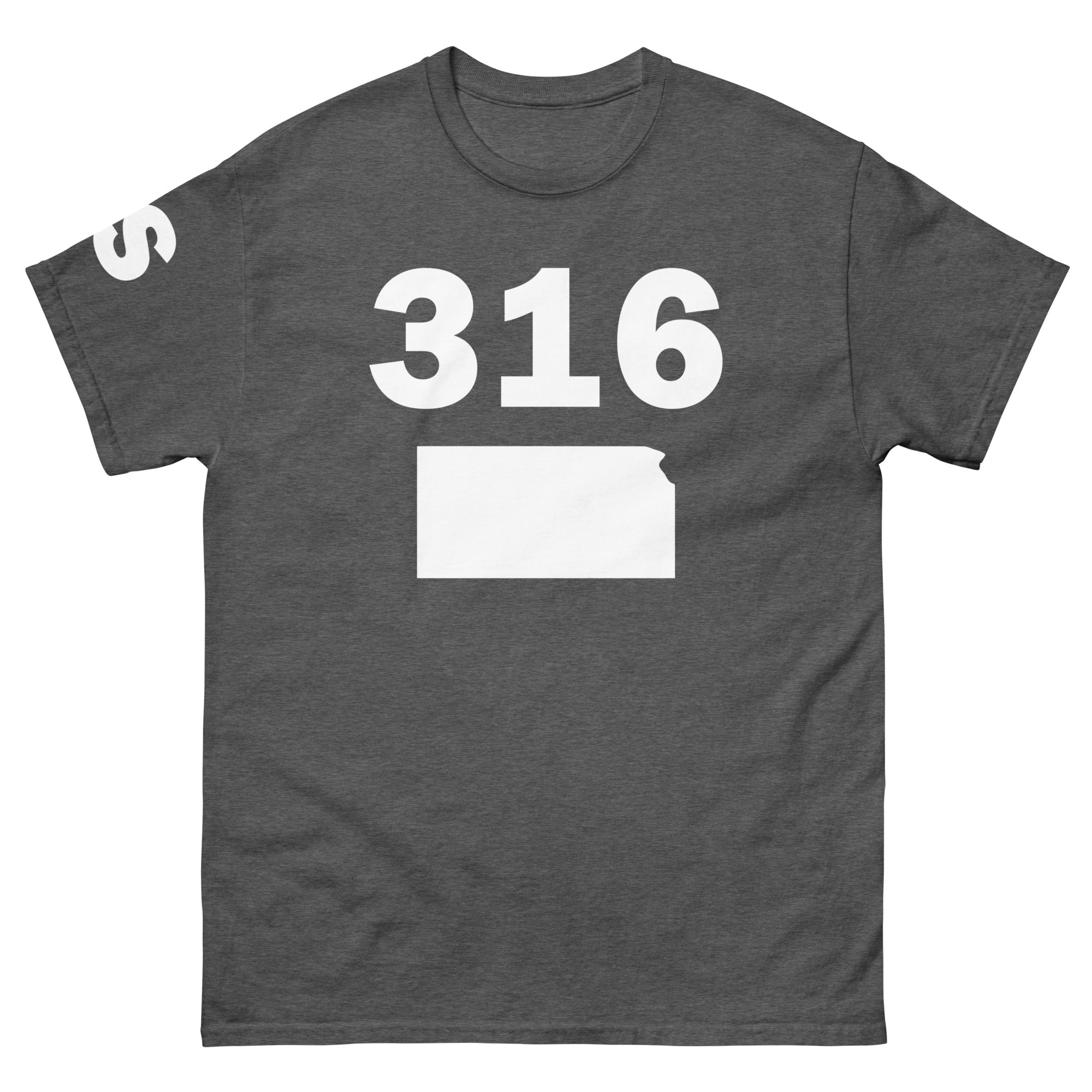 316 Area Code Men's Classic T Shirt