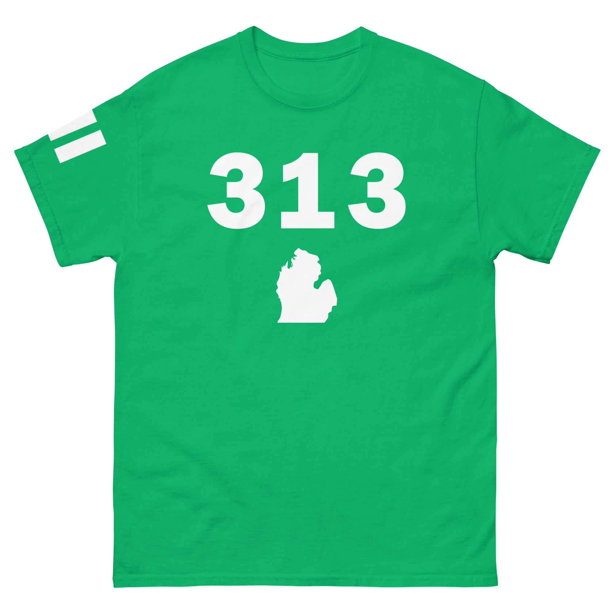 313 Area Code Men's Classic T Shirt