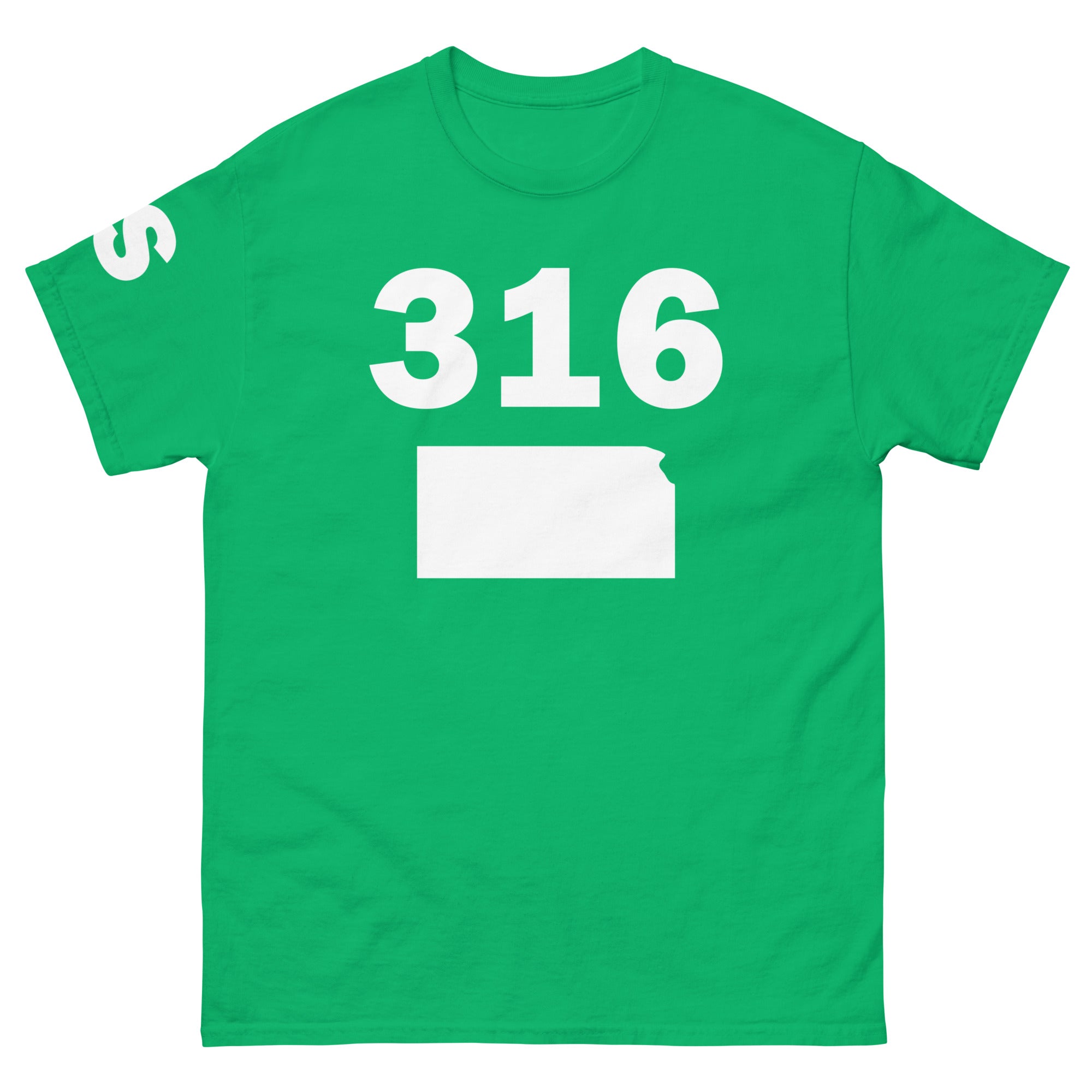 316 Area Code Men's Classic T Shirt