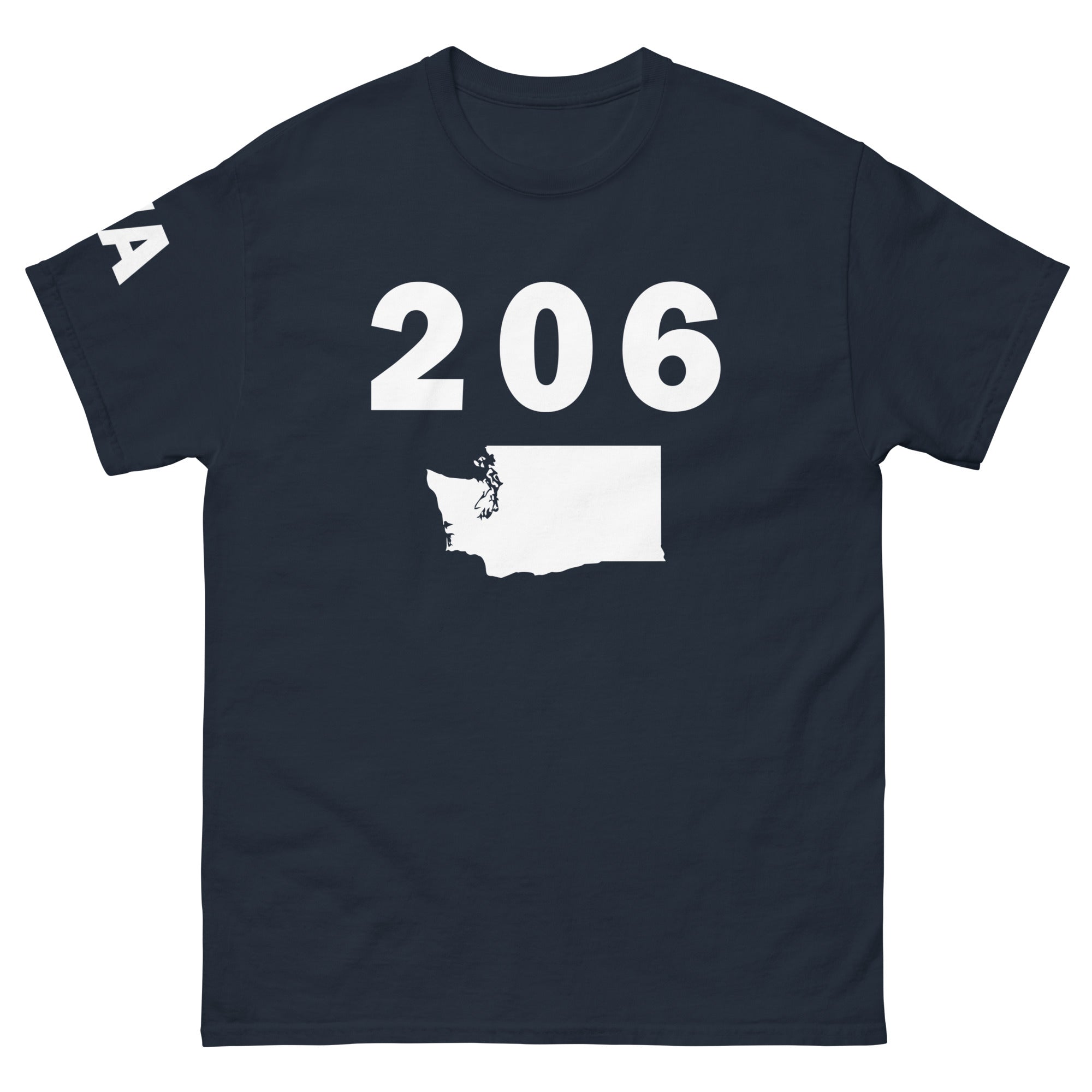 206 Area Code Men's Classic T Shirt