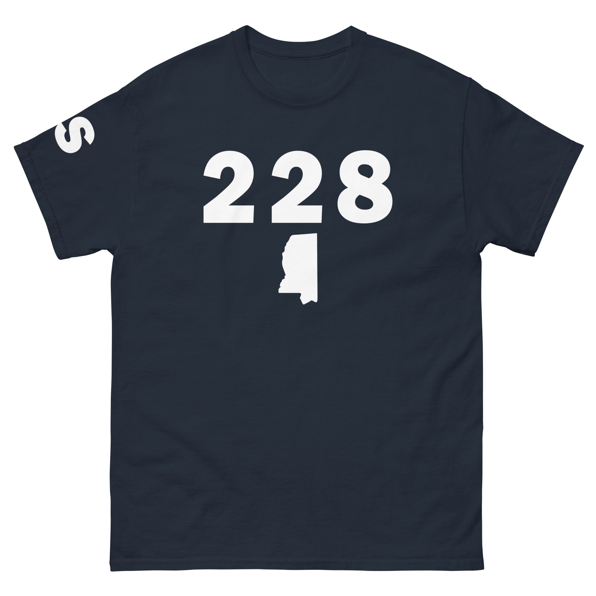 228 Area Code Men's Classic T Shirt