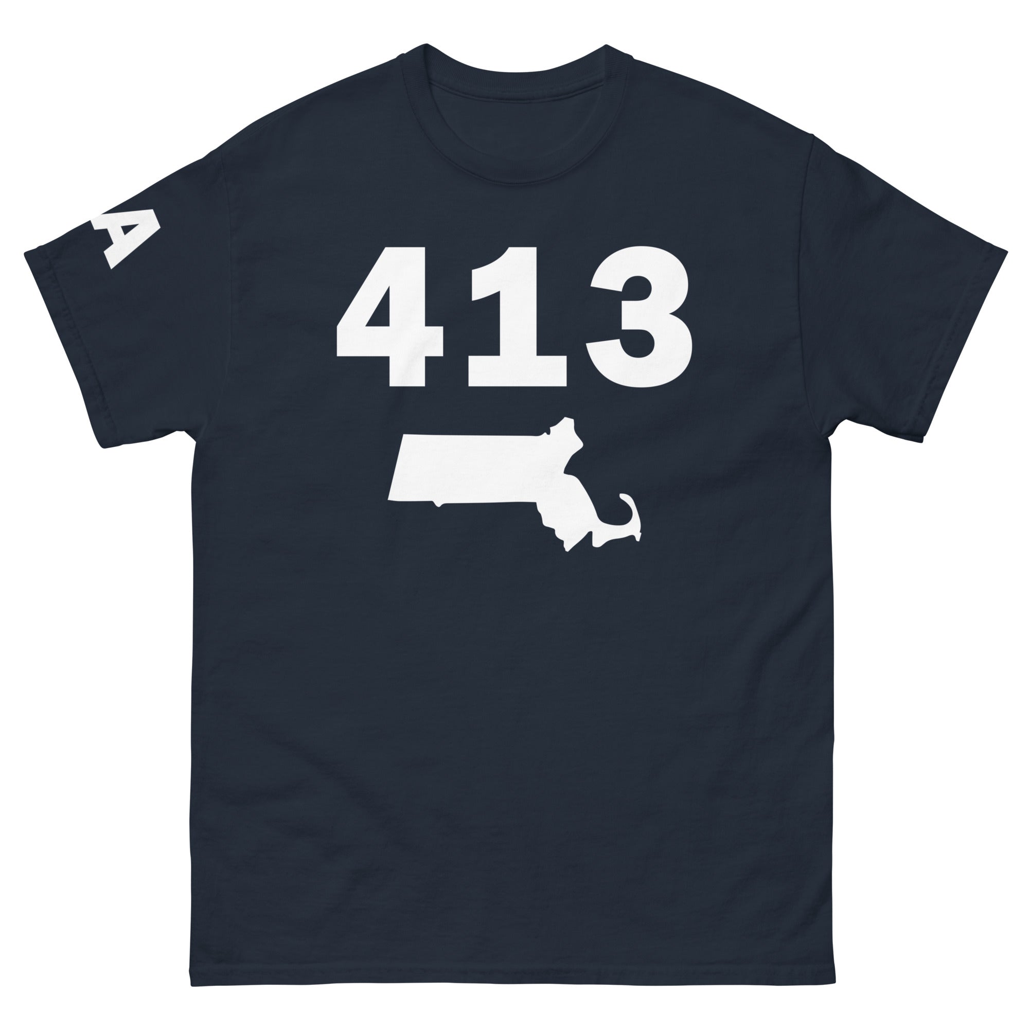 413 Area Code Men's Classic T Shirt