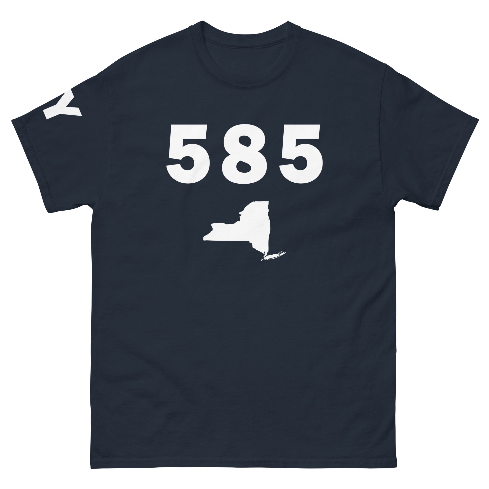 585 Area Code Men's Classic T Shirt
