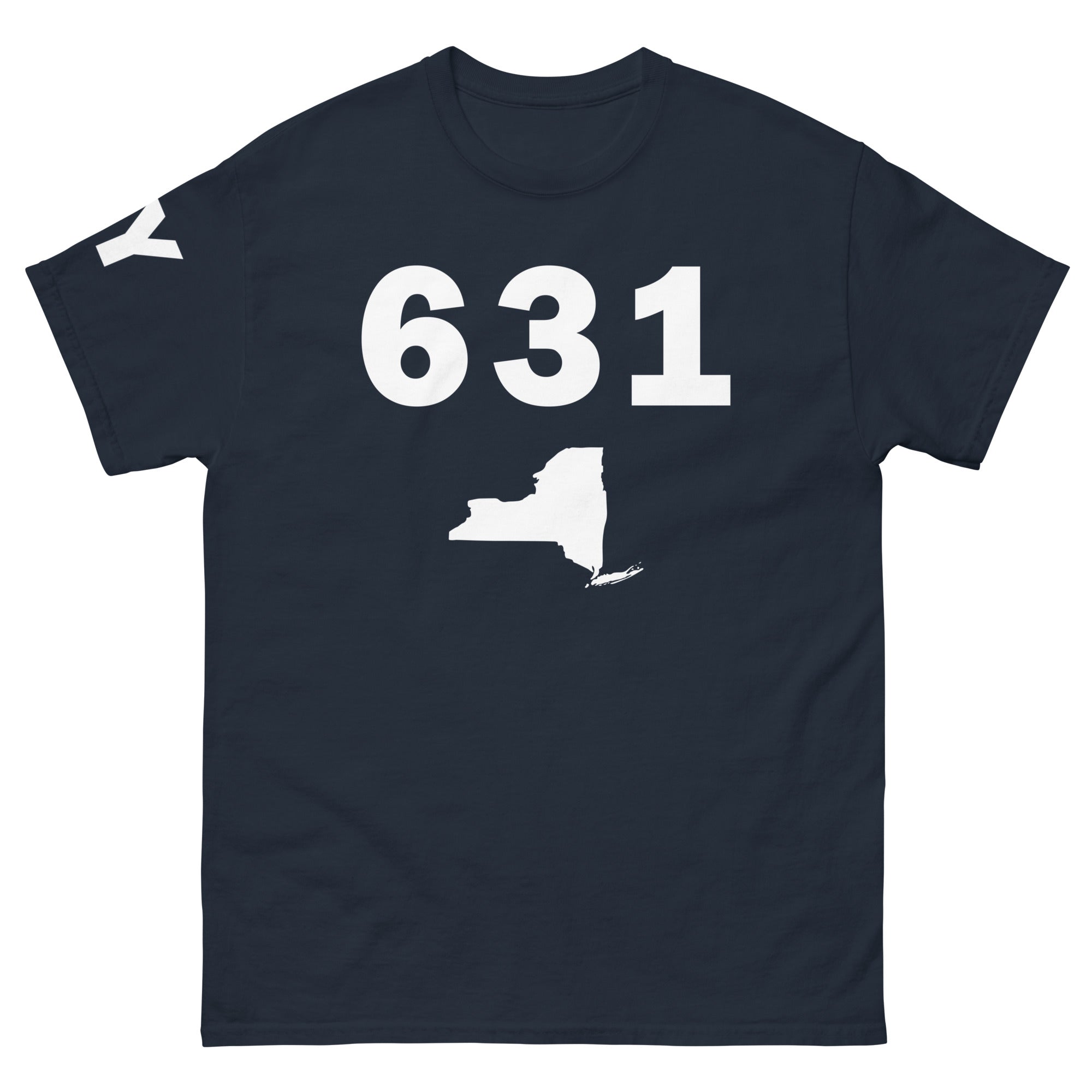 631 Area Code Men's Classic T Shirt