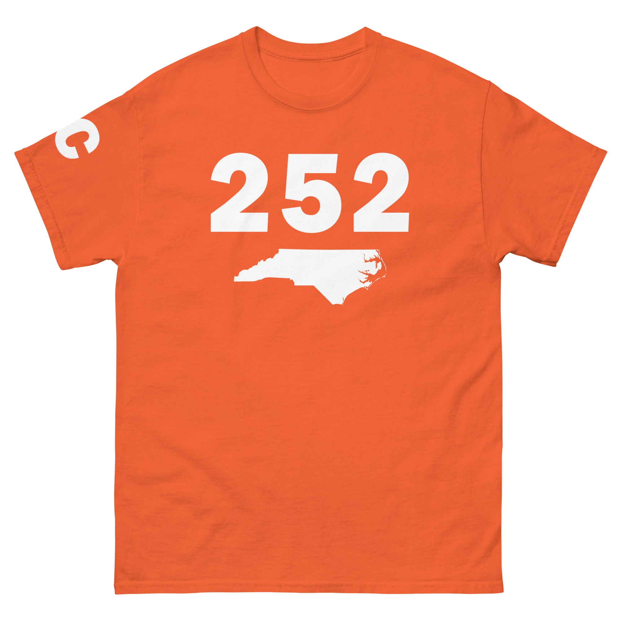 252 Area Code Men's Classic T Shirt