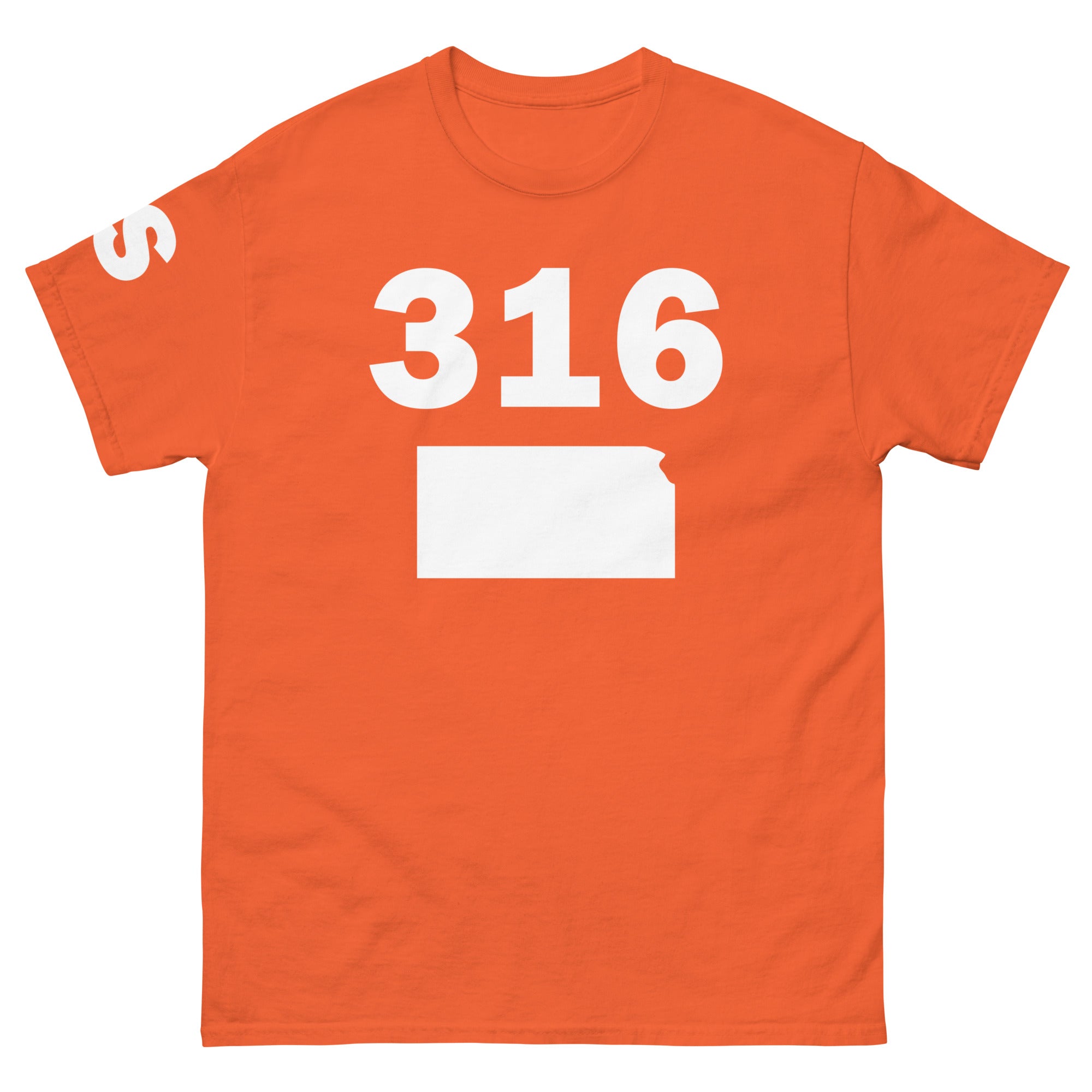 316 Area Code Men's Classic T Shirt