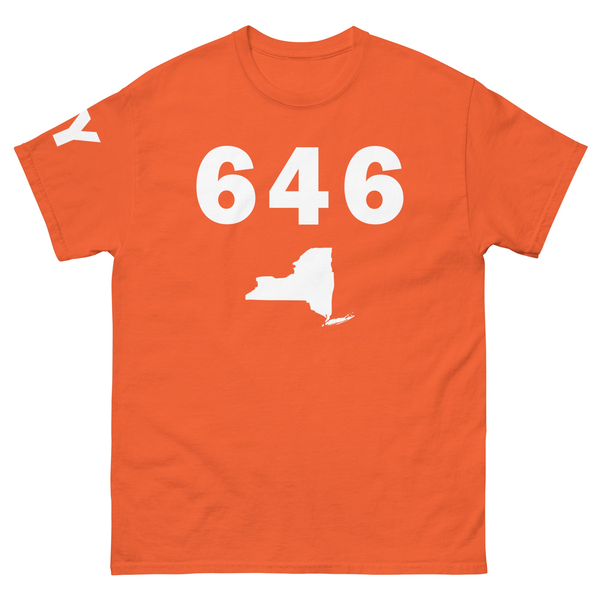 646 Area Code Men's Classic T Shirt