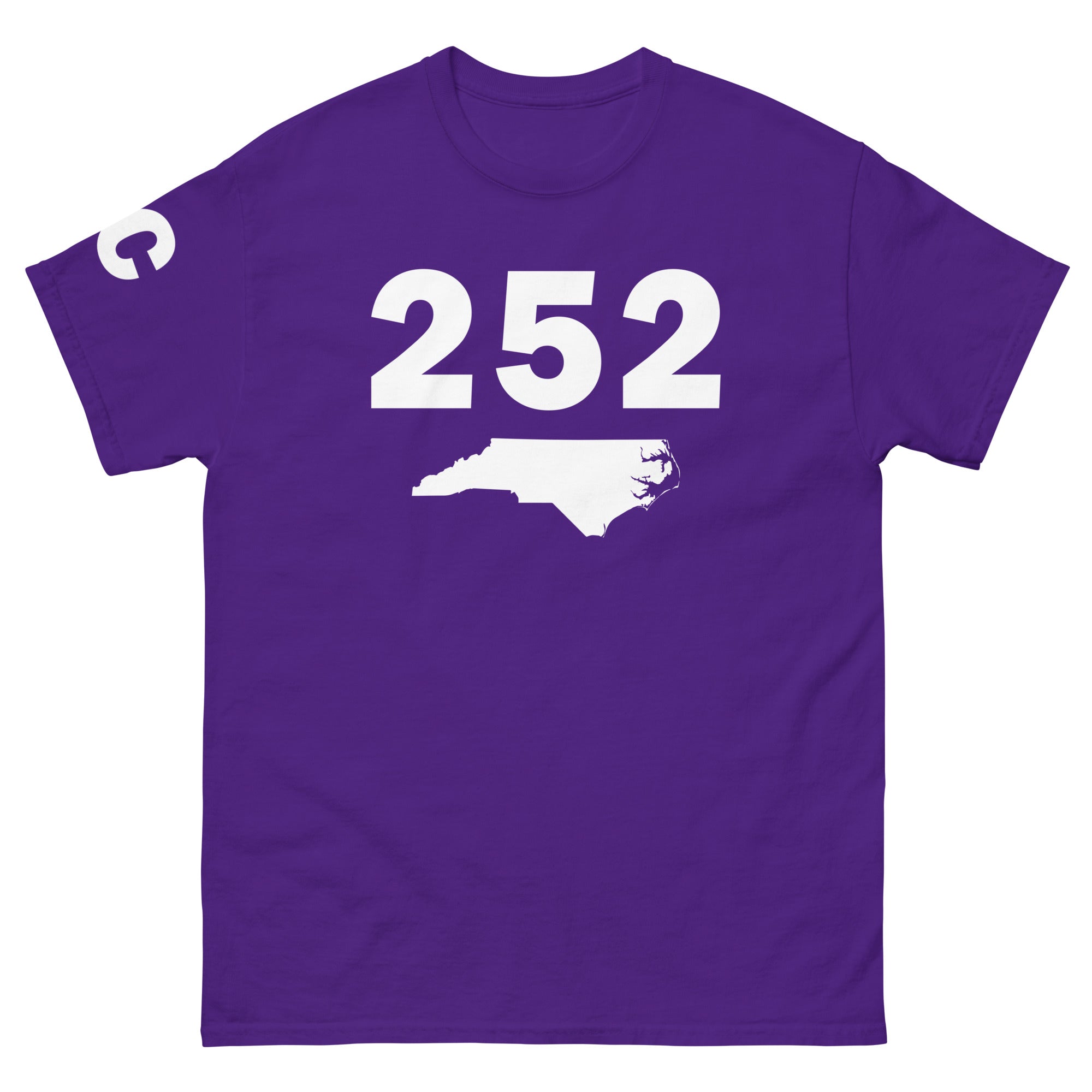 252 Area Code Men's Classic T Shirt