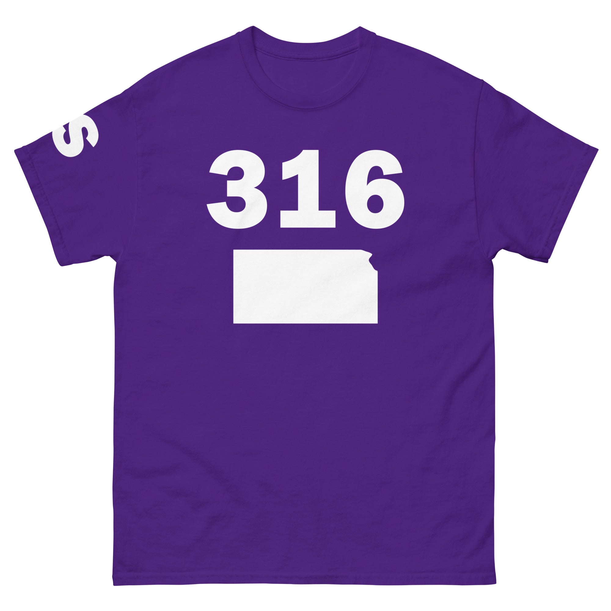 316 Area Code Men's Classic T Shirt