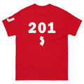 201 Area Code Men's Classic T Shirt