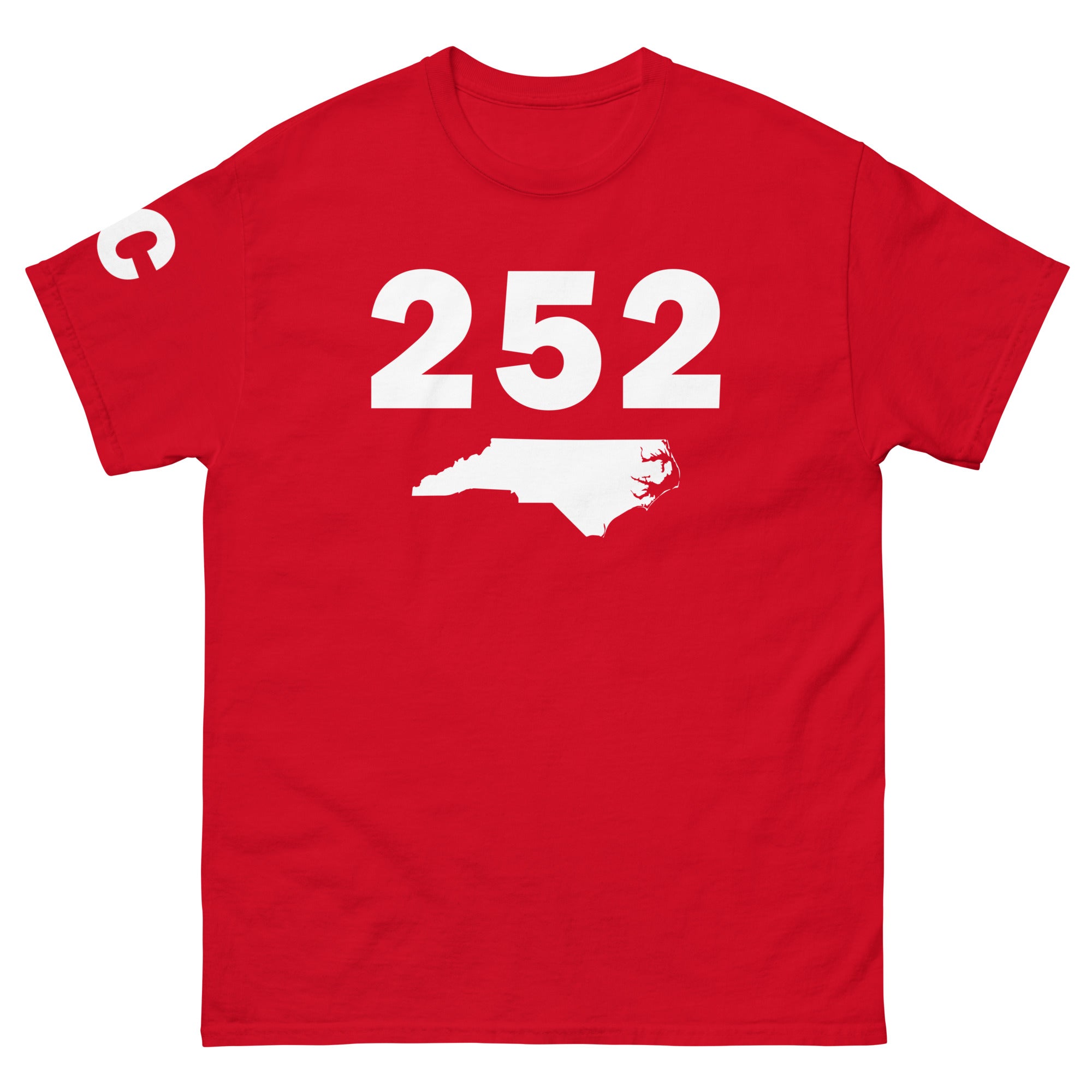 252 Area Code Men's Classic T Shirt
