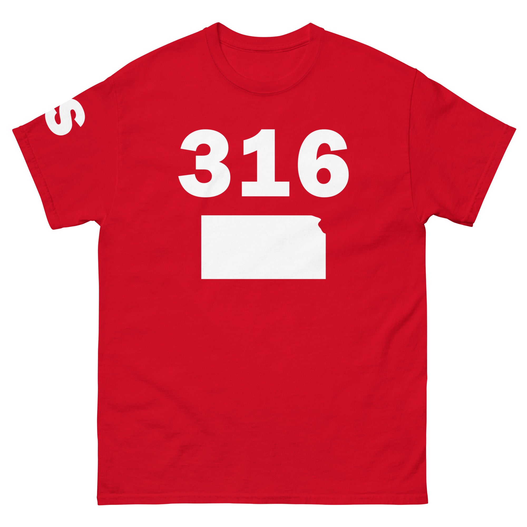316 Area Code Men's Classic T Shirt