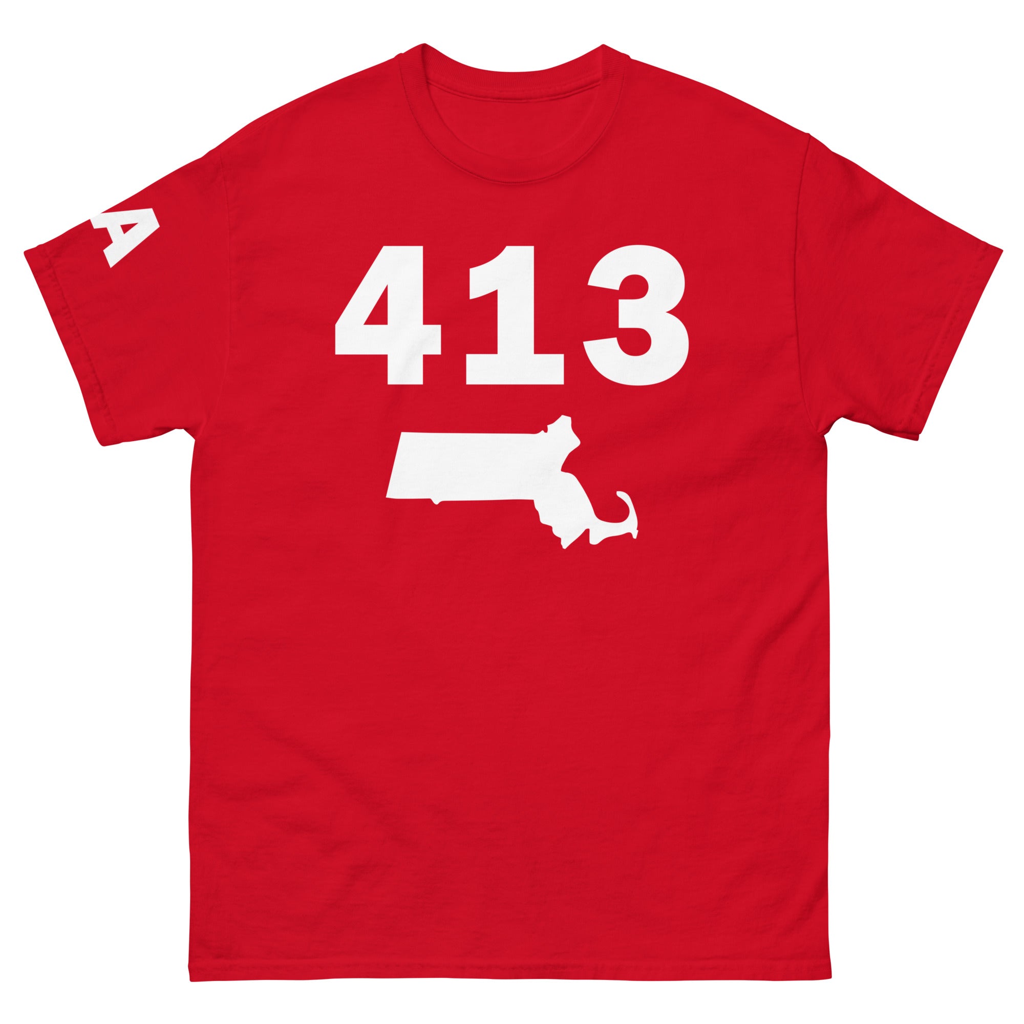 413 Area Code Men's Classic T Shirt